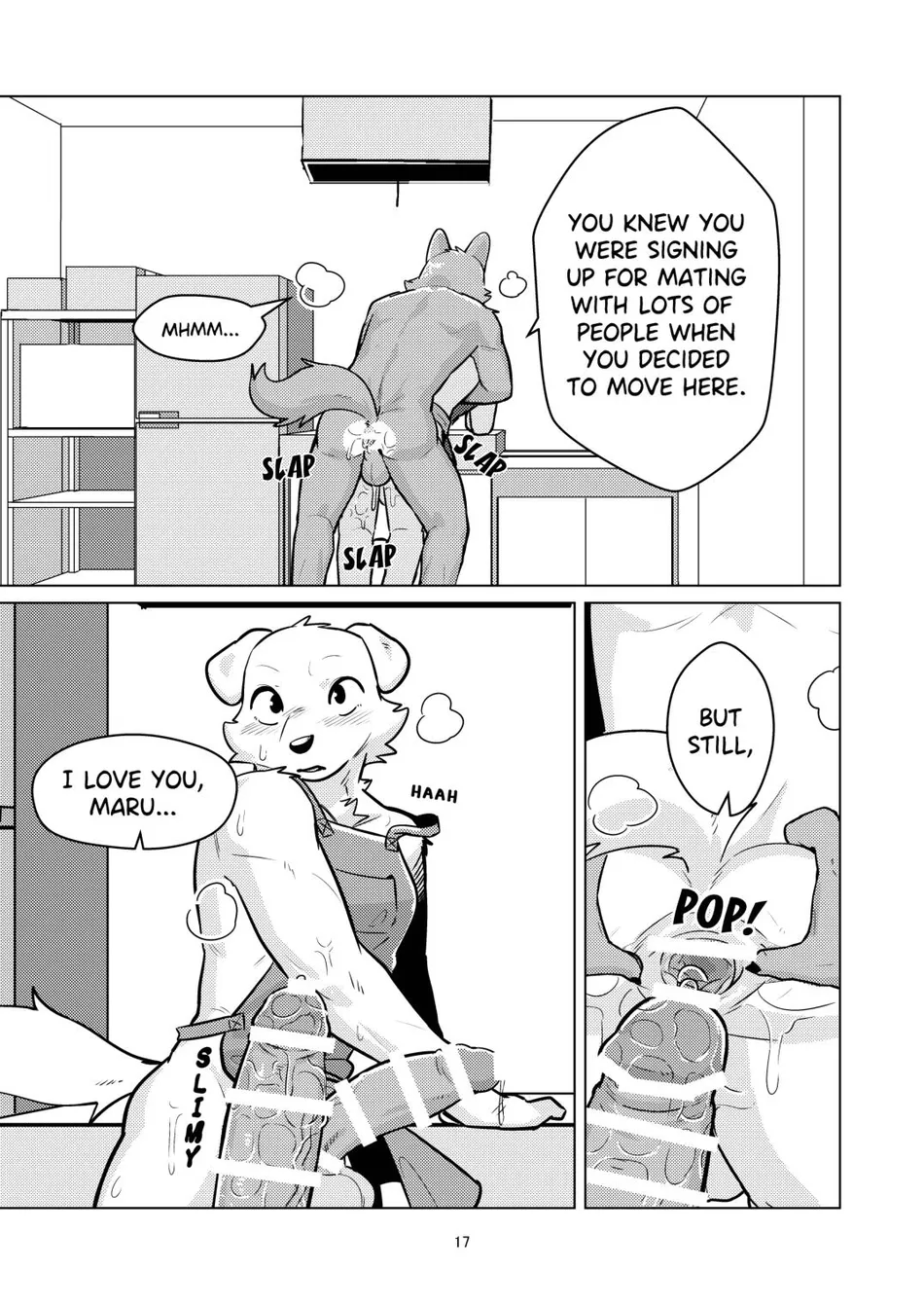 (Kemoket 14) [Zerozero (Uro)] Breeders' Town [English] {Iwanko} - Page 17