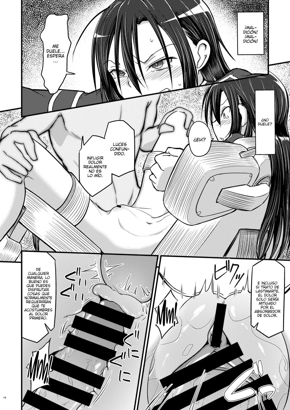 [Umari-ya (D-2)] Kiriko Route Another #01 ~Kousoku Denma Shojo Soushitsu Hen~ (Sword Art Online) [Spanish] [elmodela8] - Page 16