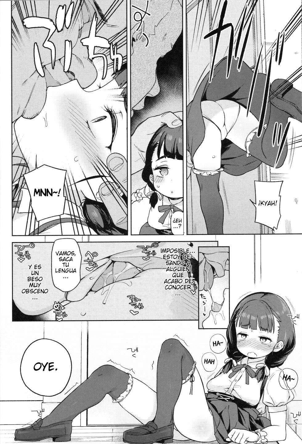 (COMIC1☆15) [Meshikutteneru. (Atage)] Pocchari Joji wa Aisareru yori mo Ijimeraretai [Spanish] [elmodela8] - Page 7
