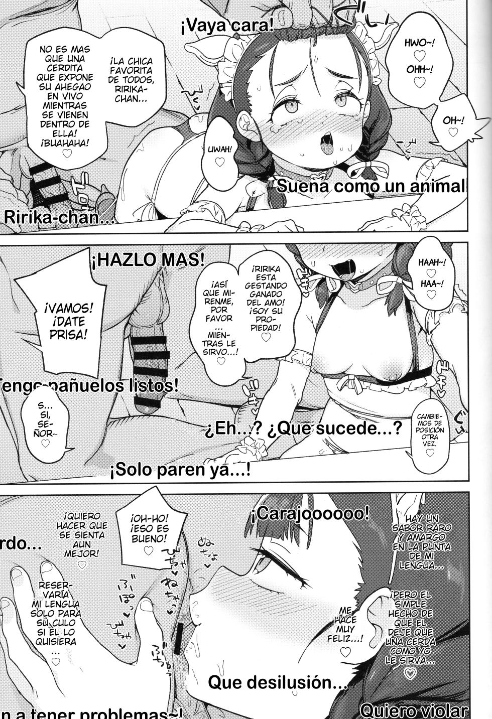 (COMIC1☆15) [Meshikutteneru. (Atage)] Pocchari Joji wa Aisareru yori mo Ijimeraretai [Spanish] [elmodela8] - Page 18