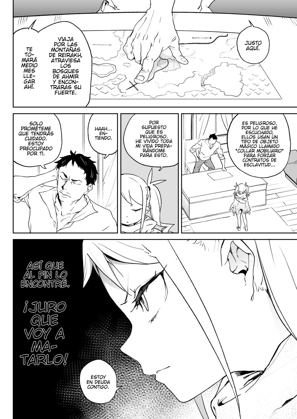 [Meshikutteneru. (Atage)] Chinpo Kurui Fukushuusha no Matsuro [Spanish] [elmodela8] [Digital] - Page 10