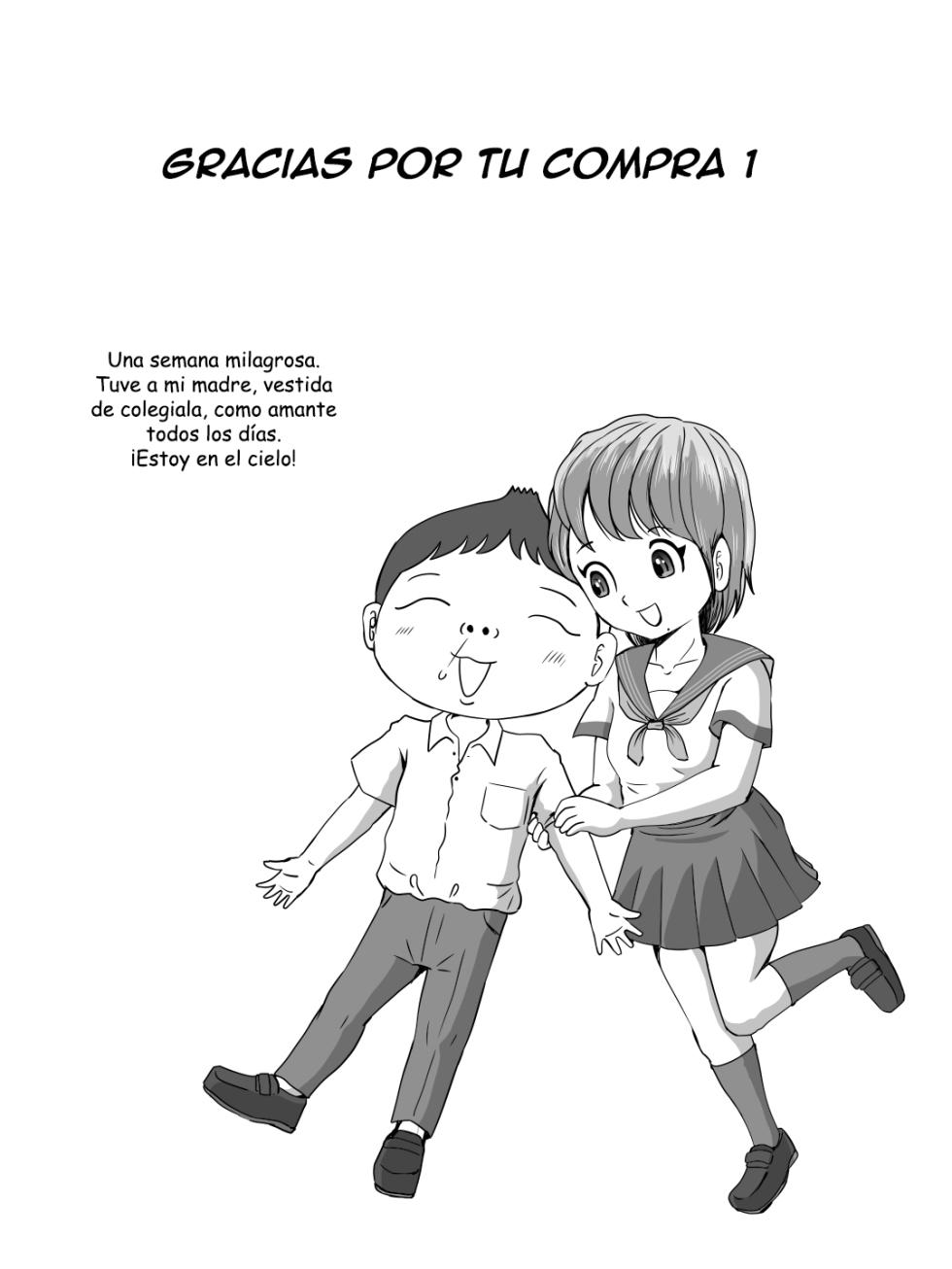 [Momoziri Hustle Dou] Kirei ni Natta Kaa-chan no Ana ni Dashimakuri | Me Estoy Corriendo en los Agujeros de mi Ahora Hermosa Madre  [Spanish] [Azul03] - Page 32