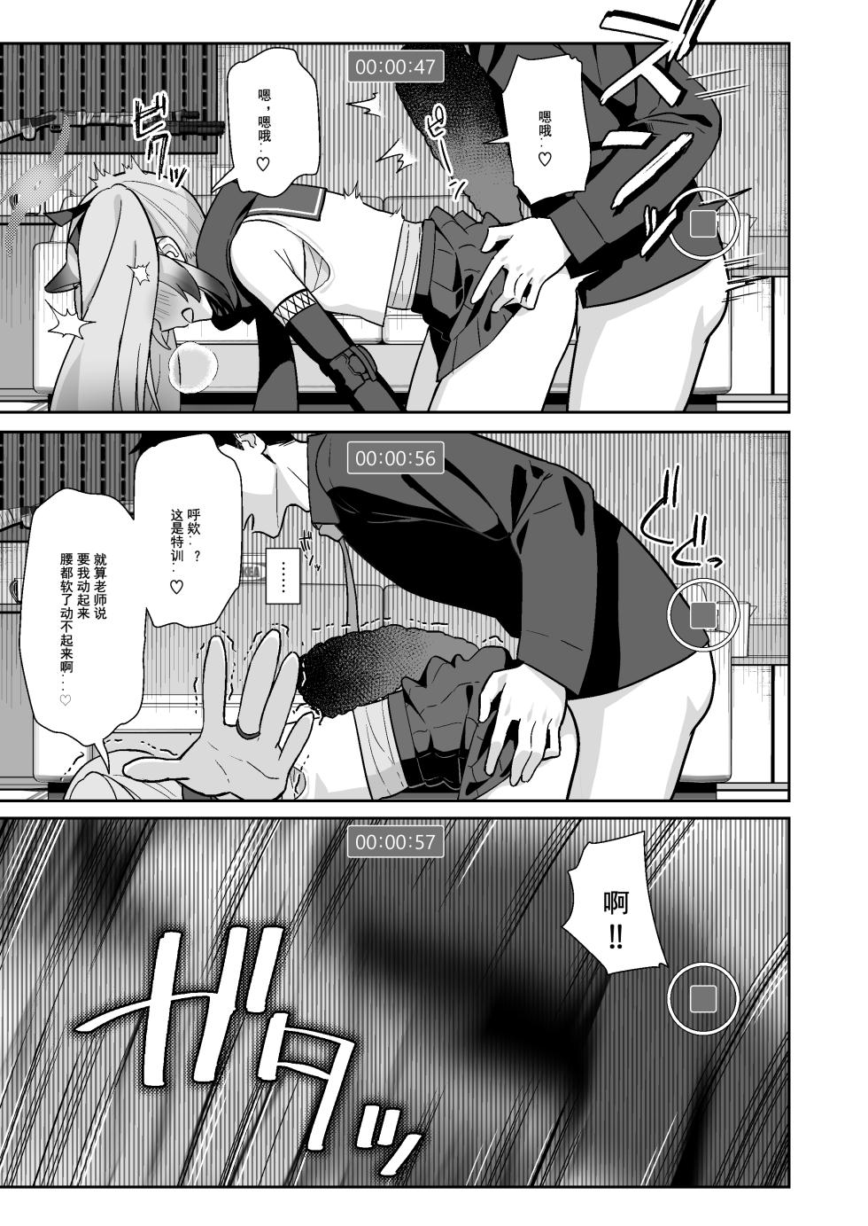 [Kokumaro Chousei Tounyuu (Auman Zureedus)] Sukitooru You na Sekaikan nanoni... Vol. 03 | 明明是透明的世界观...vol.03 (Blue Archive) [Chinese] [粽子憨憨汉化] [Digital] - Page 10