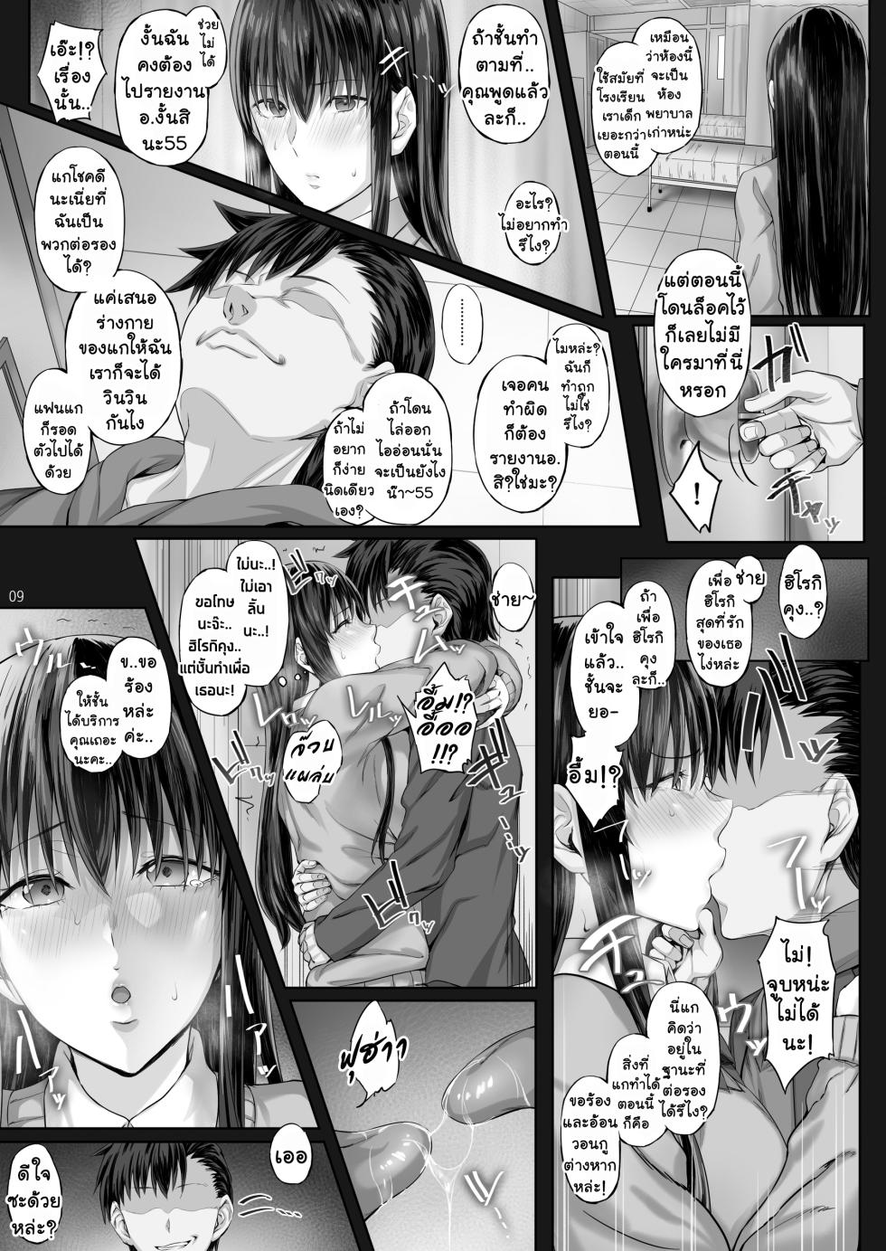 [Cior (Ken-1)] Kanojo ga Boku no Shiranai Tokoro de｜คุณแฟนสาว..ทำอะไรลับหลังผมกันนะ? [Thai ภาษาไทย] [Tenrokku] [Digital] - Page 8