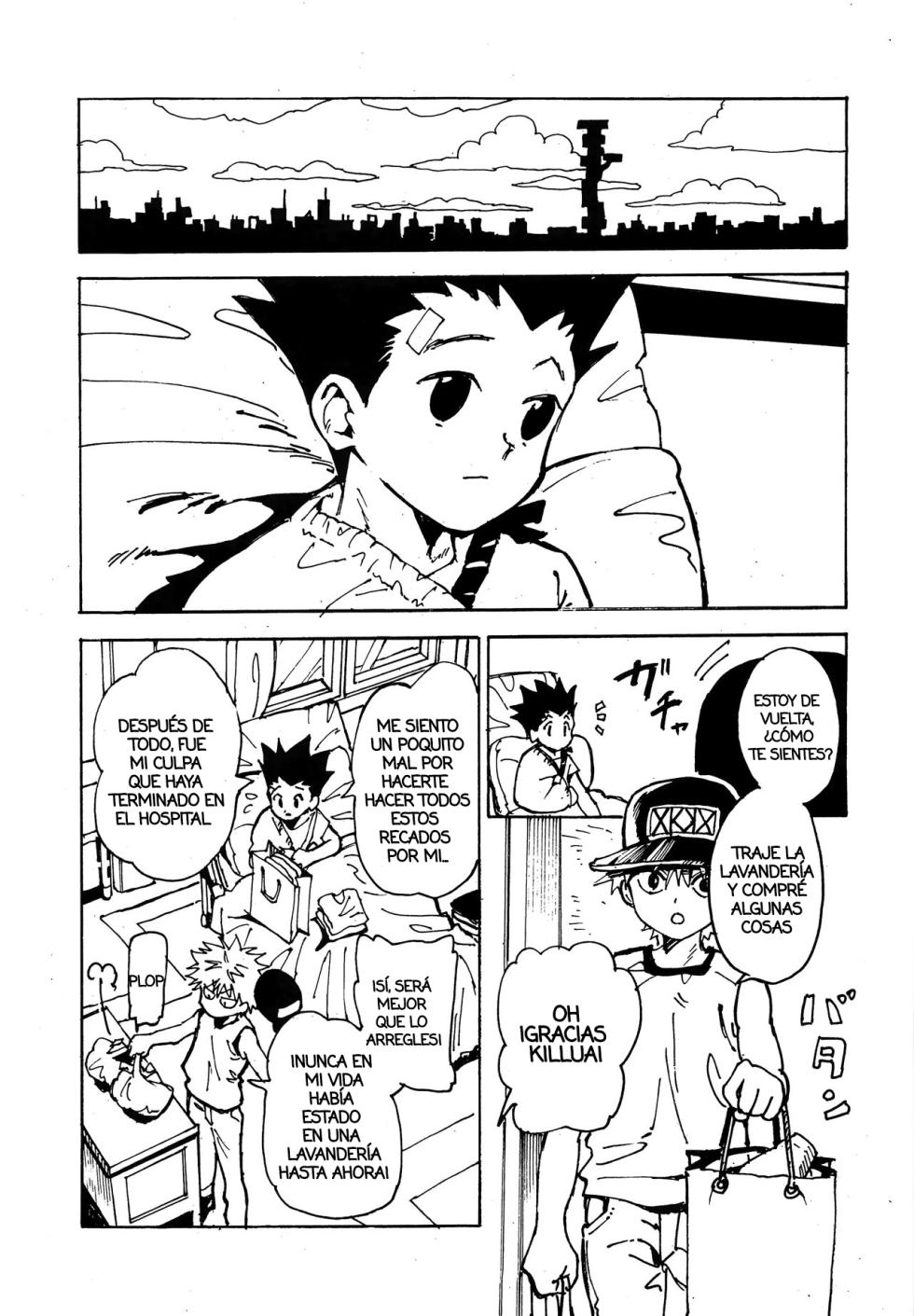 (C93) [Watagashi Maker (Tomiko)] Wakage no Itari | Imprudencia Juvenil  (Hunter x Hunter) [Spanish] [Starlit Fansub] - Page 4