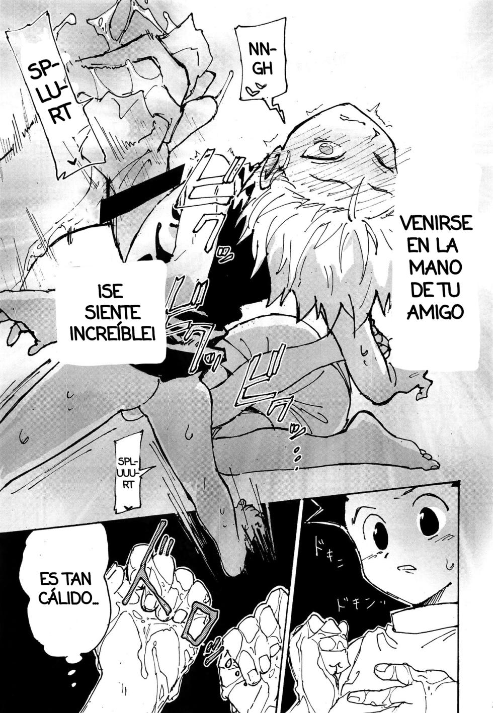 (C93) [Watagashi Maker (Tomiko)] Wakage no Itari | Imprudencia Juvenil  (Hunter x Hunter) [Spanish] [Starlit Fansub] - Page 36
