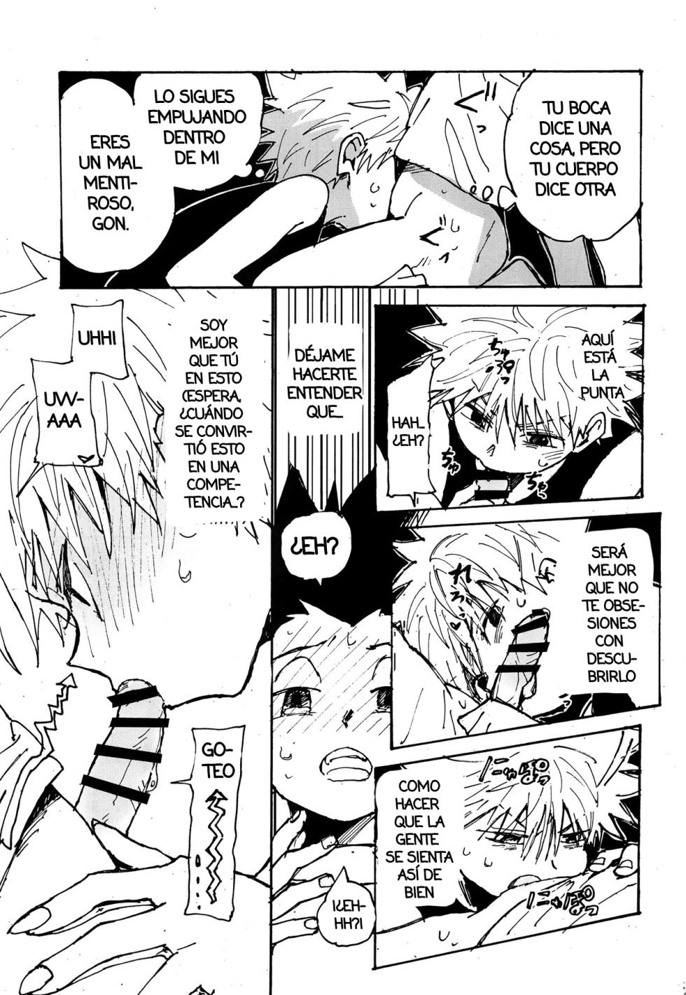 (C93) [Watagashi Maker (Tomiko)] Wakage no Itari | Imprudencia Juvenil  (Hunter x Hunter) [Spanish] [Starlit Fansub] - Page 38
