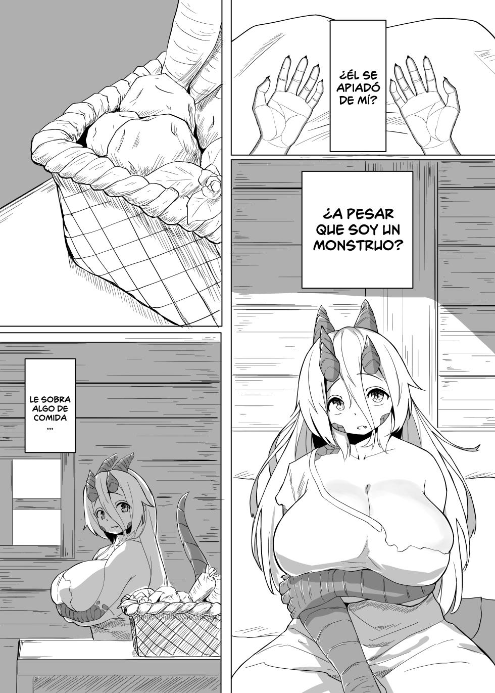 [Saikutsu Kichi (Kagarimachi Konatsu)] Konna Sugata no Watashi demo Suki ni Natte kureru...? Hakugai Ryuujo to Genkai Koroshi-ya no Junai Kairaku Ochi [Spanish] [Lanerte] - Page 16