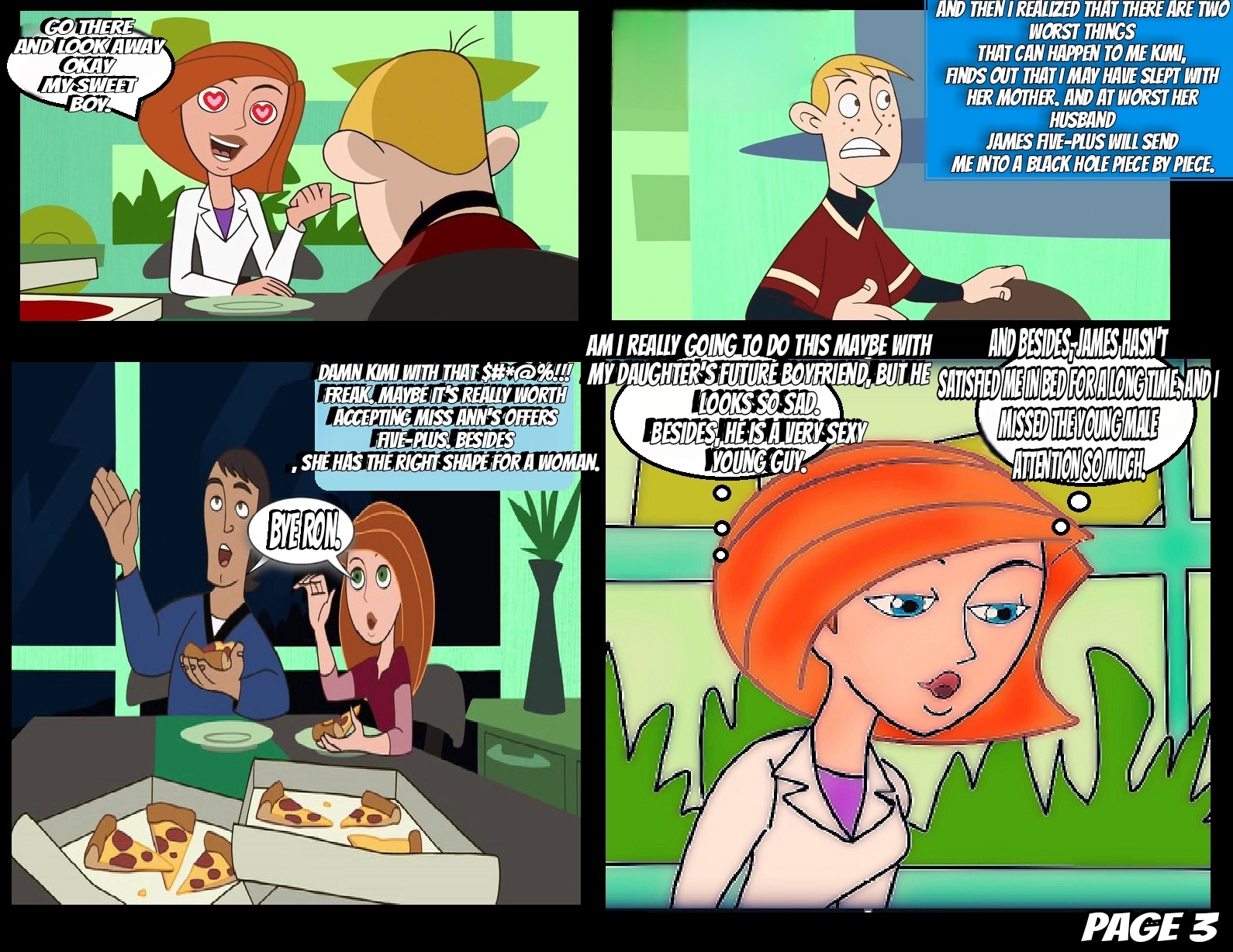 Мои Рисунки KimRon1992 (Ann Possible Comic in English) - Page 3