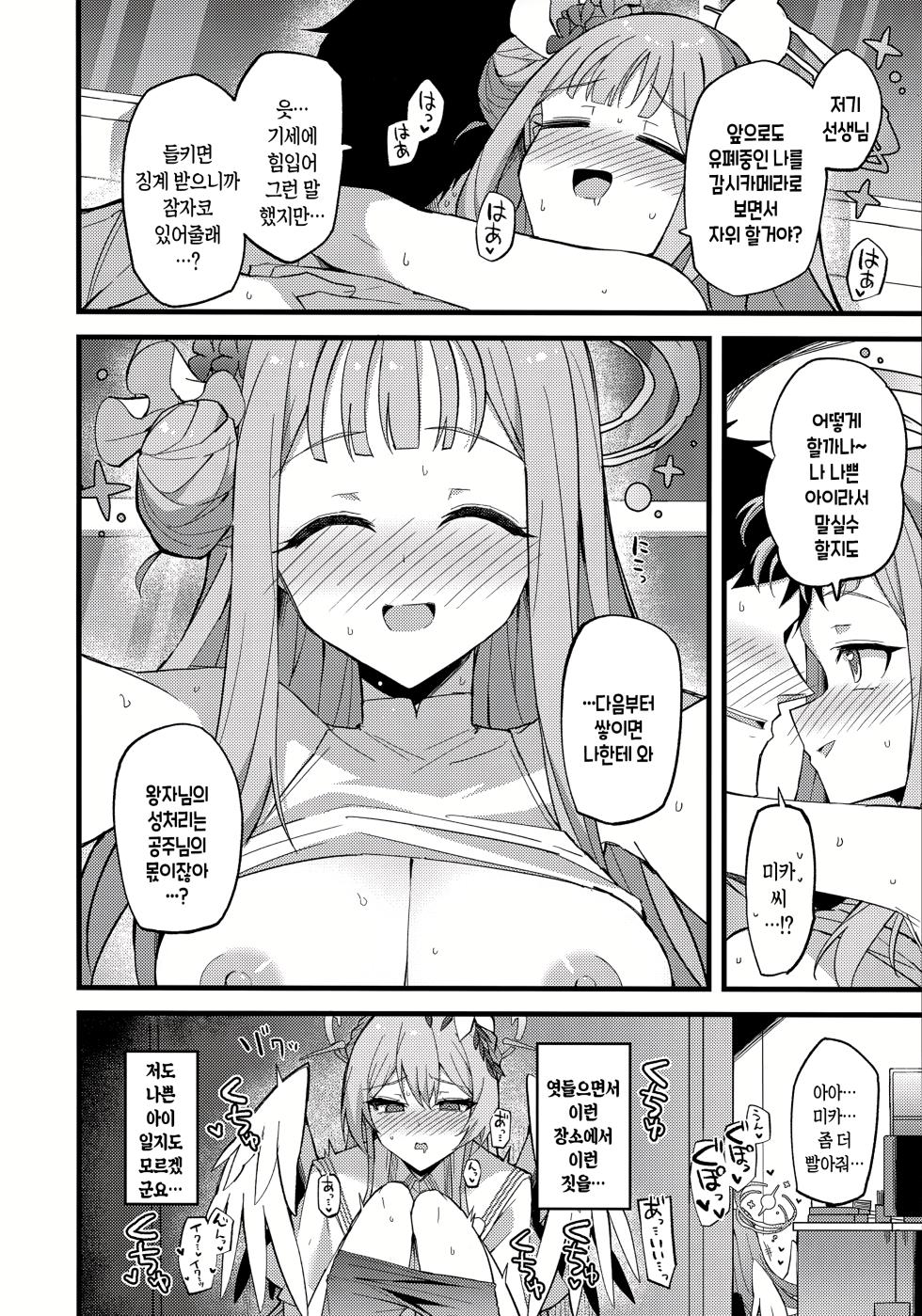 (C101) [Miracleburn (Himiya Zyo-zu)] Jihi o Kureta Anata to | 자비를 베풀어준 당신과 (Blue Archive) [Korean] - Page 25