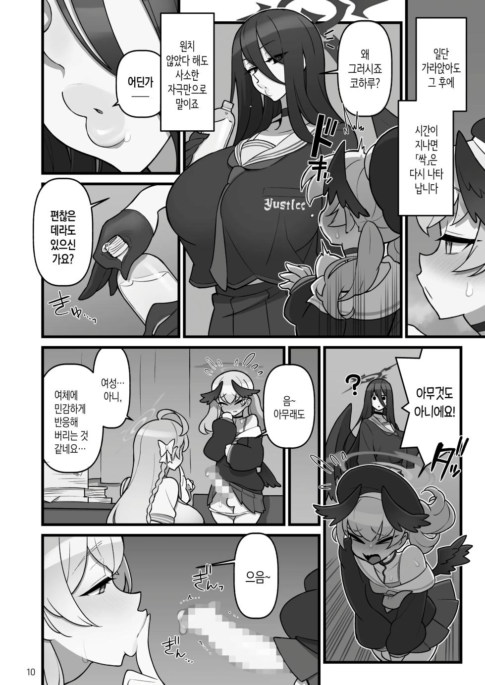 [Kakuzato-ichi (Kakuzatou)] Koharufutanaru | 코하루 후타나루 (Blue Archive) [Korean] [Digital] - Page 11