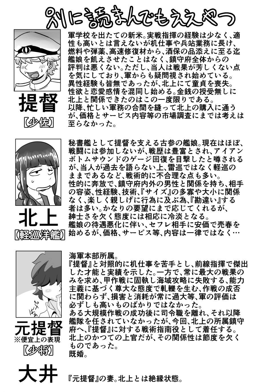 [Ura Monin (Monin)] Kitakami-san, Ore kara wa Gomu Tsukete Kanetoru no ni Ore Igai wa Nama Hame no Tadaman da Nante Uwasa...... Usoda yo ne? (Furuegoe) (Kantai Collection -KanColle-) [Digital] - Page 27