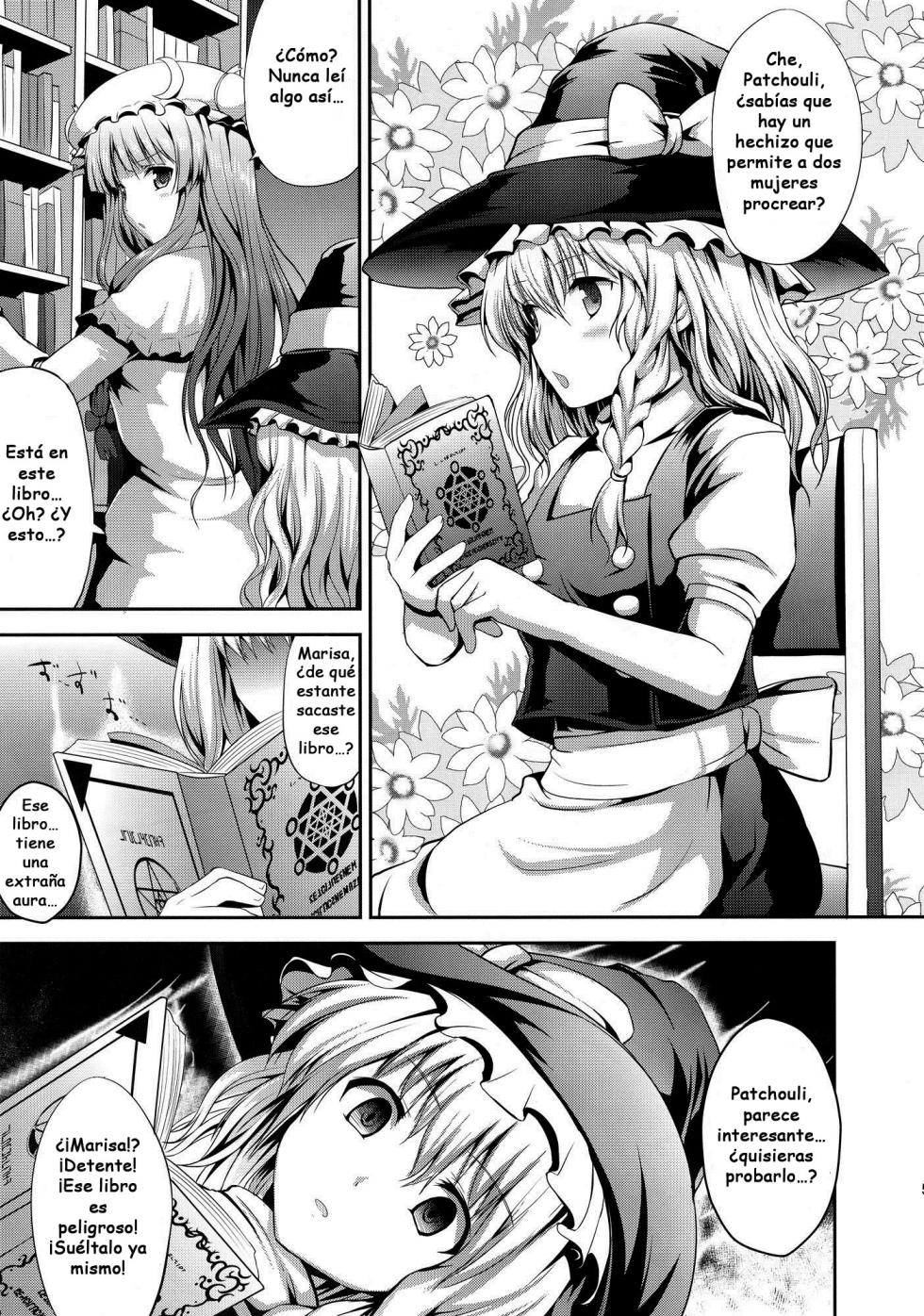 (C83) [An-Arc (Hamo)] EXTRA FLESH (Touhou Project) [Spanish] [Incomplete] - Page 4