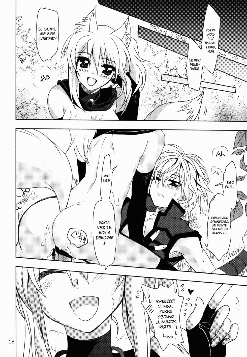 (C84) [PLUM (Kanna)] Wonderful Fox (Dog Days) [Spanish] [Oni Twin Scans] - Page 17
