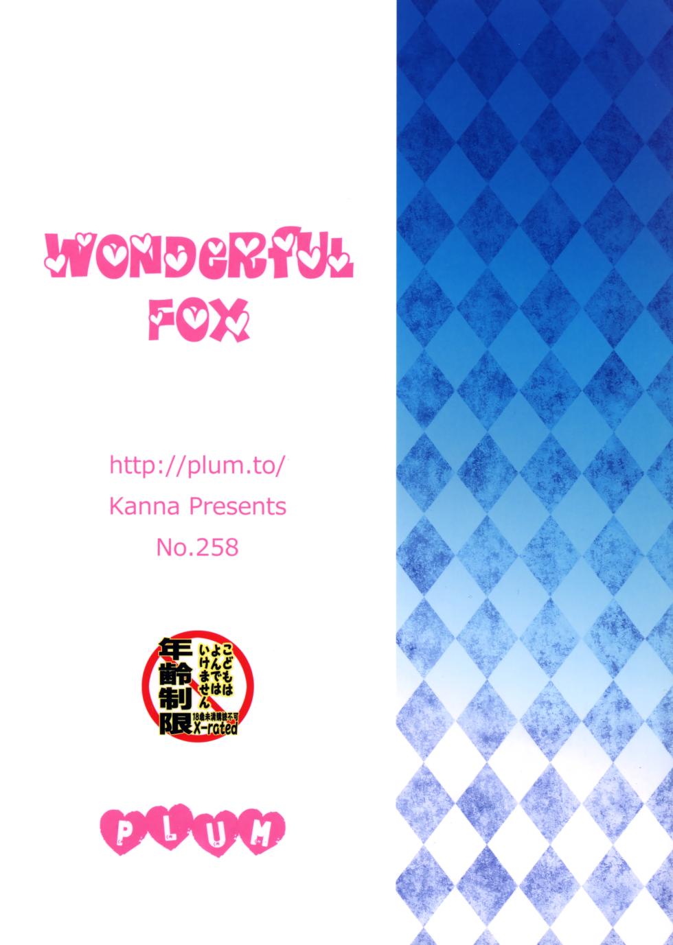 (C84) [PLUM (Kanna)] Wonderful Fox (Dog Days) [Spanish] [Oni Twin Scans] - Page 20
