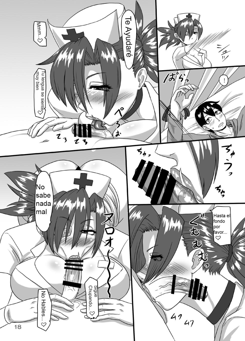 [Oneekyou (ML)] Ninja Nourse Gaiden (Skullgirls) [Spanish]  [Digital] - Page 17