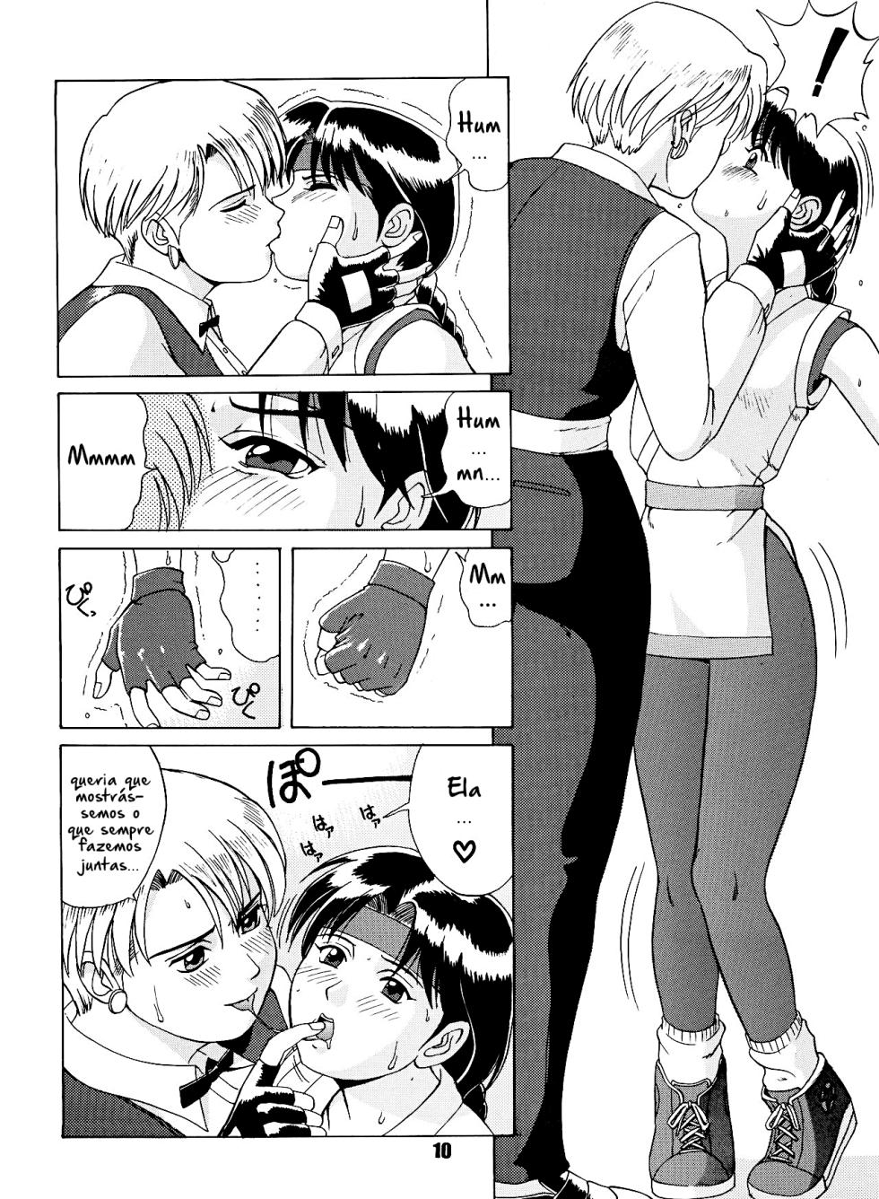 [Saigado (Ishoku Dougen)] The Yuri & Friends '96 (King of Fighters) [pt-BR] [Batata Suprema] - Page 9