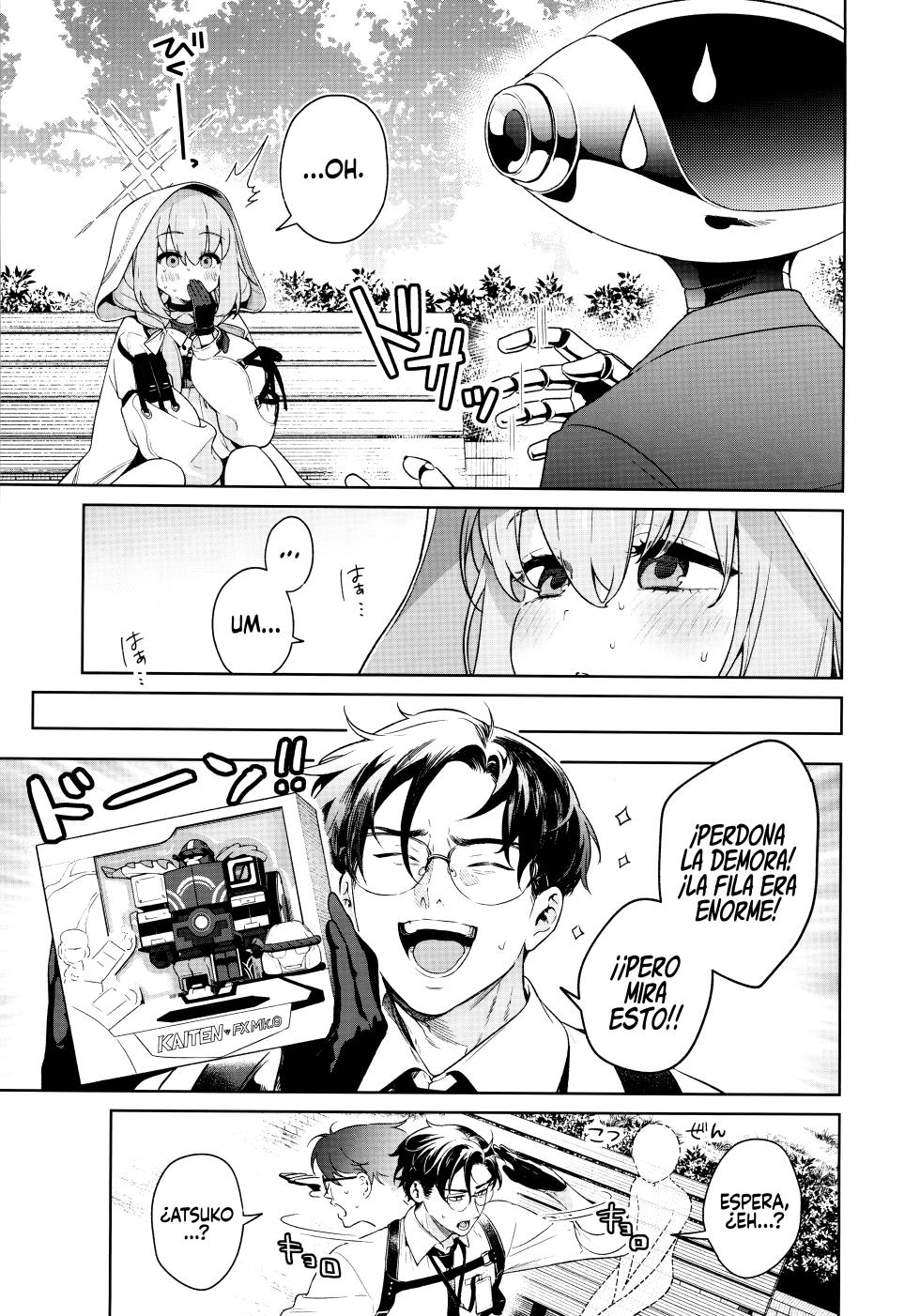 (C103) [Ozitan Yasan (Mameojitan)] Oshiete, Sensei (Blue Archive) [Spanish] [Rakuen Translations] - Page 4