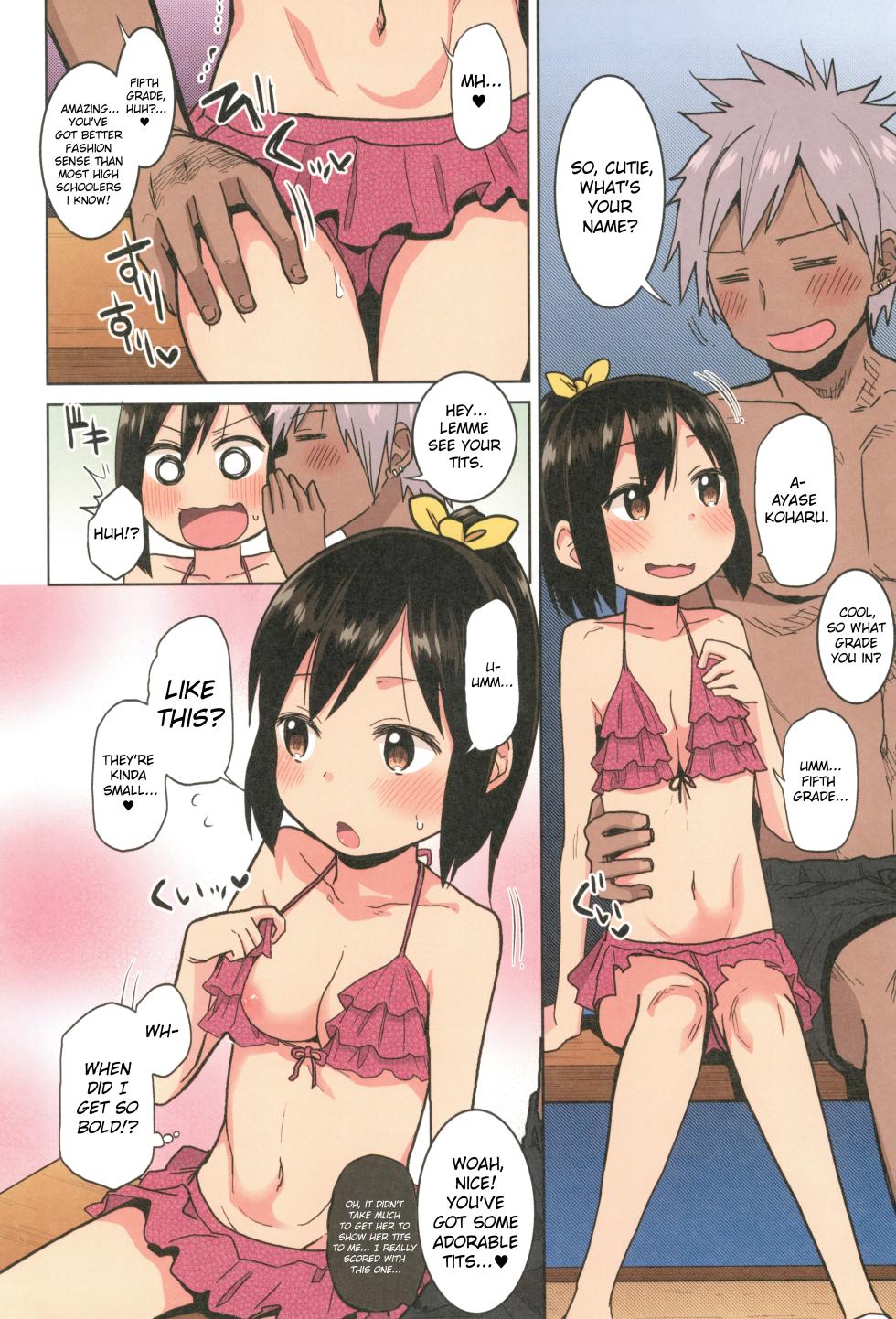 [Arekusa Thunder (Arekusa Mahone)] Doki Doki Manatsu no Umi de Nanpa sareta yo! | Romantic Midsummer Flirting at the Seaside! [English] [Full Color] {defski} - Page 10