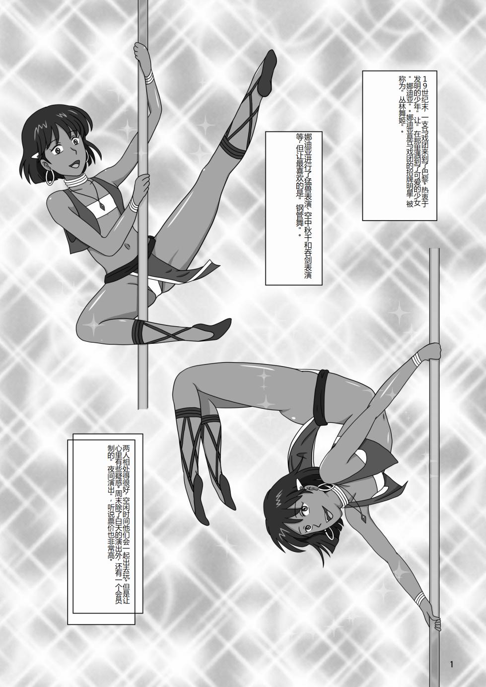 [Akumaster] Kasshoku no Shoujo Nadia ~Kyougaku no Yoru Kouen~ (Fushigi no Umi no Nadia)  [Chinese] [Digital] - Page 4