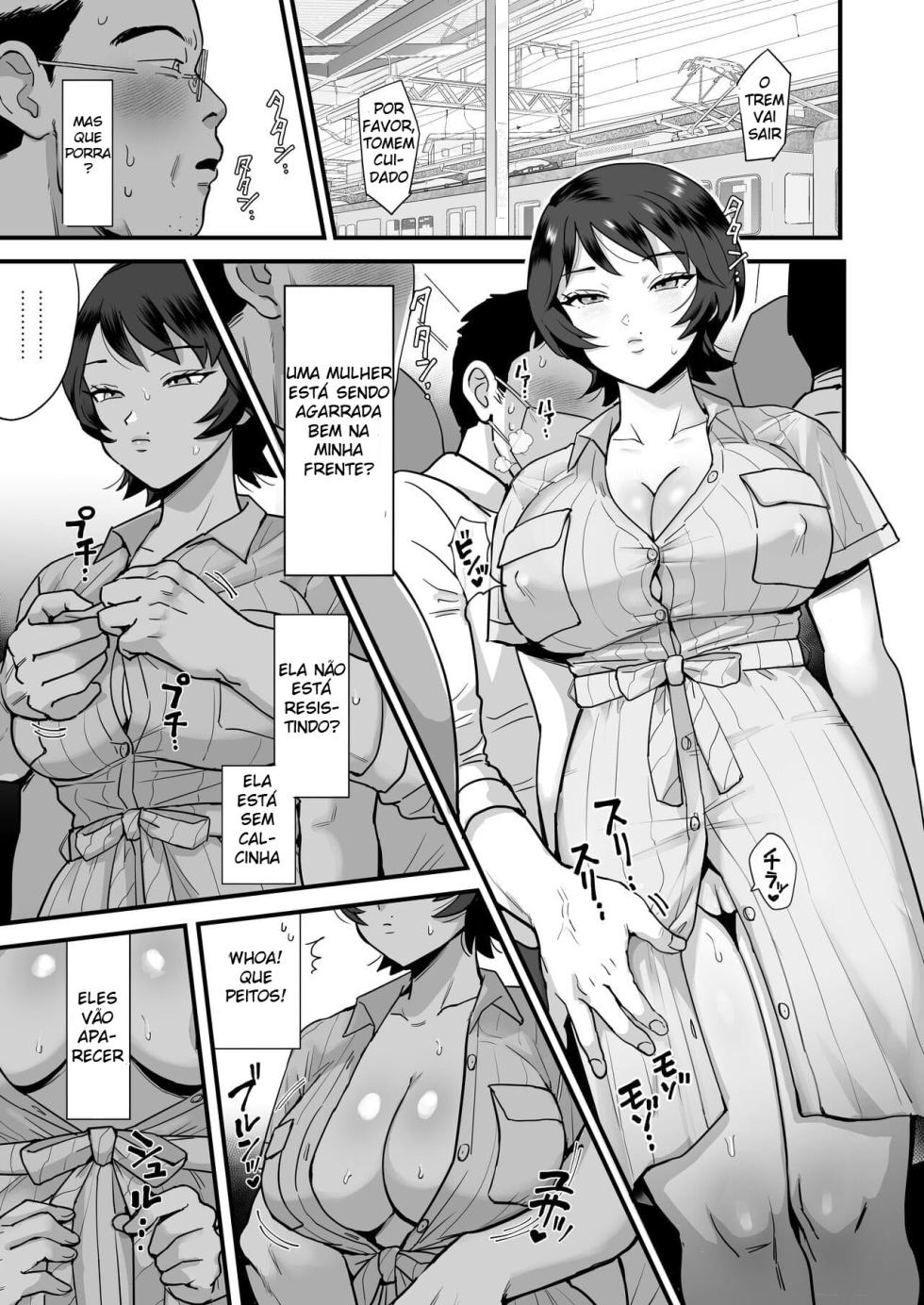 [sinistra (Eda)] Moto Doukyuusei No Sefure Geki Shime-Suki No Ryouko-San. [Portuguese-BR] - Page 10