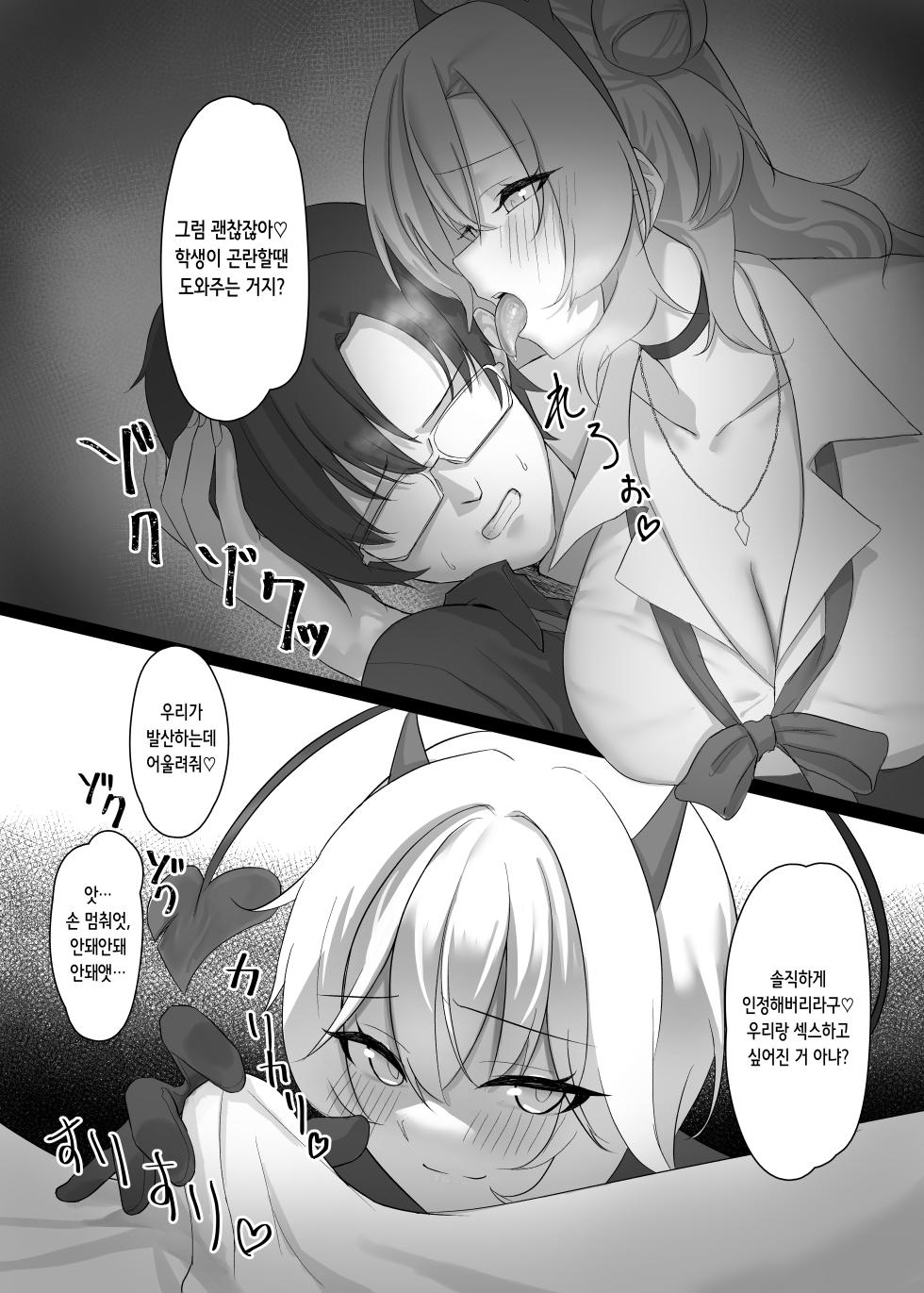 [Jikabi Baisen (Kazesaki Furea)] Kitakubu Gal no Asobikata | 귀가부 갸루의 놀이법 (Blue Archive) [Korean] [Digital] - Page 10