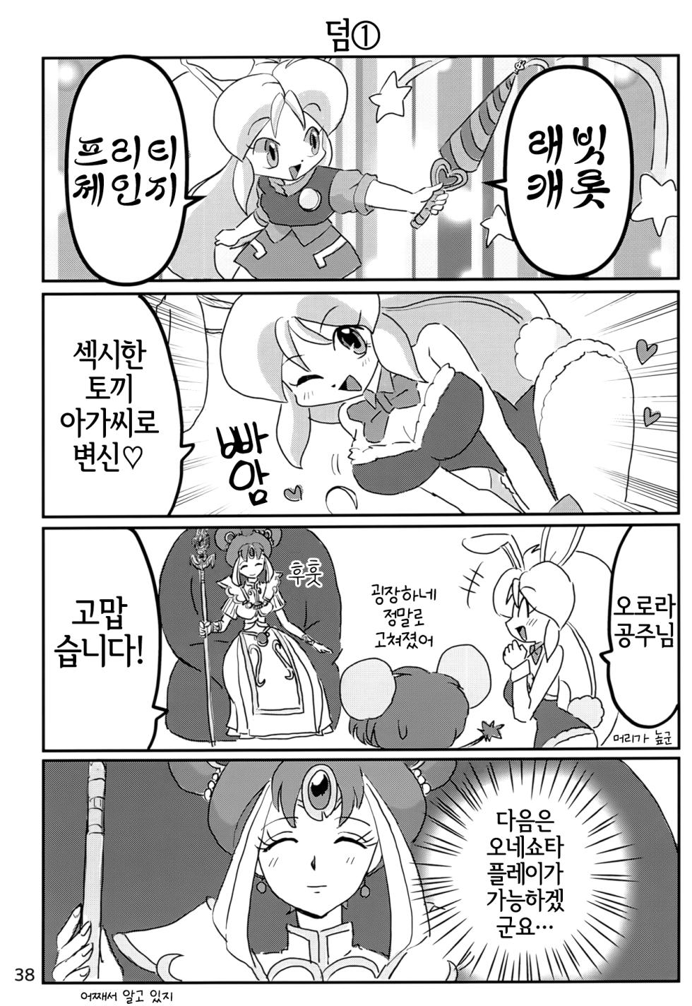 (Kemoket 14) [Kuri Gohan (Yocchi)] Juunishi Lovers (Juuni Senshi Bakuretsu Eto Ranger) [Korean] [LWND] - Page 37