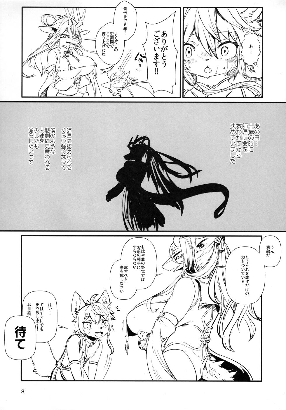 (Shinshun Kemoket 10) [Hoshi Futatsu. (Yoo Oona)] Kyosei Yukoku ni Kaoru - Page 8
