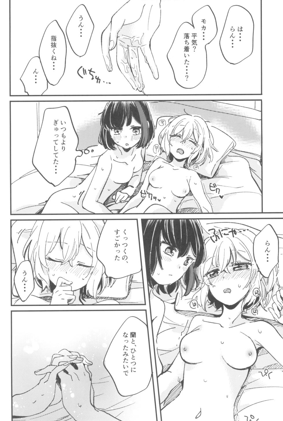 (BanG Dreamer's Party! 11th STAGE) [Zawameki Jambo (Zawameki)] Ai no Aru Hibi (BanG Dream!) - Page 22