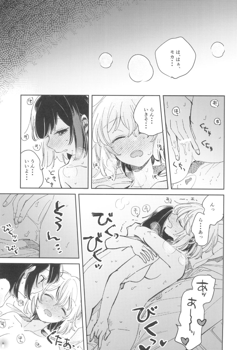 (C100) [Zawameki Jambo (Zawameki)] secret dream panic (BanG Dream!) - Page 23