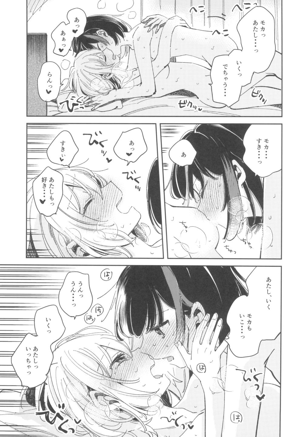 (C100) [Zawameki Jambo (Zawameki)] secret dream panic (BanG Dream!) - Page 33