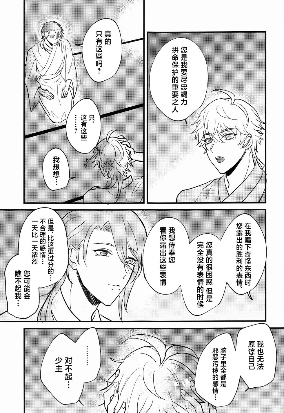 (Kami no Eichi 4) [asis (Shibusawa Ayame)] Keishi Shikkaku (Genshin Impact) [Chinese] - Page 34