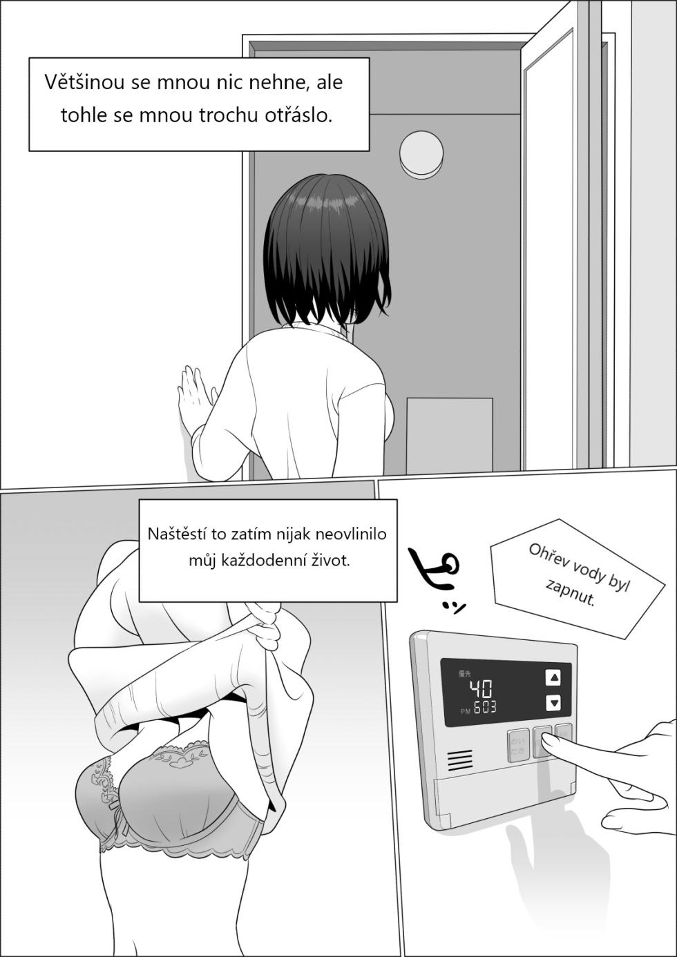 [Herikutsu Ryuutsuu Center] Chinpo Lady Fujoshi ni Chinpo ga Haemashita | CHINPO LADY An Otaku Girl Grows a Dick [Czech] [«FAku»] [Digital] - Page 6