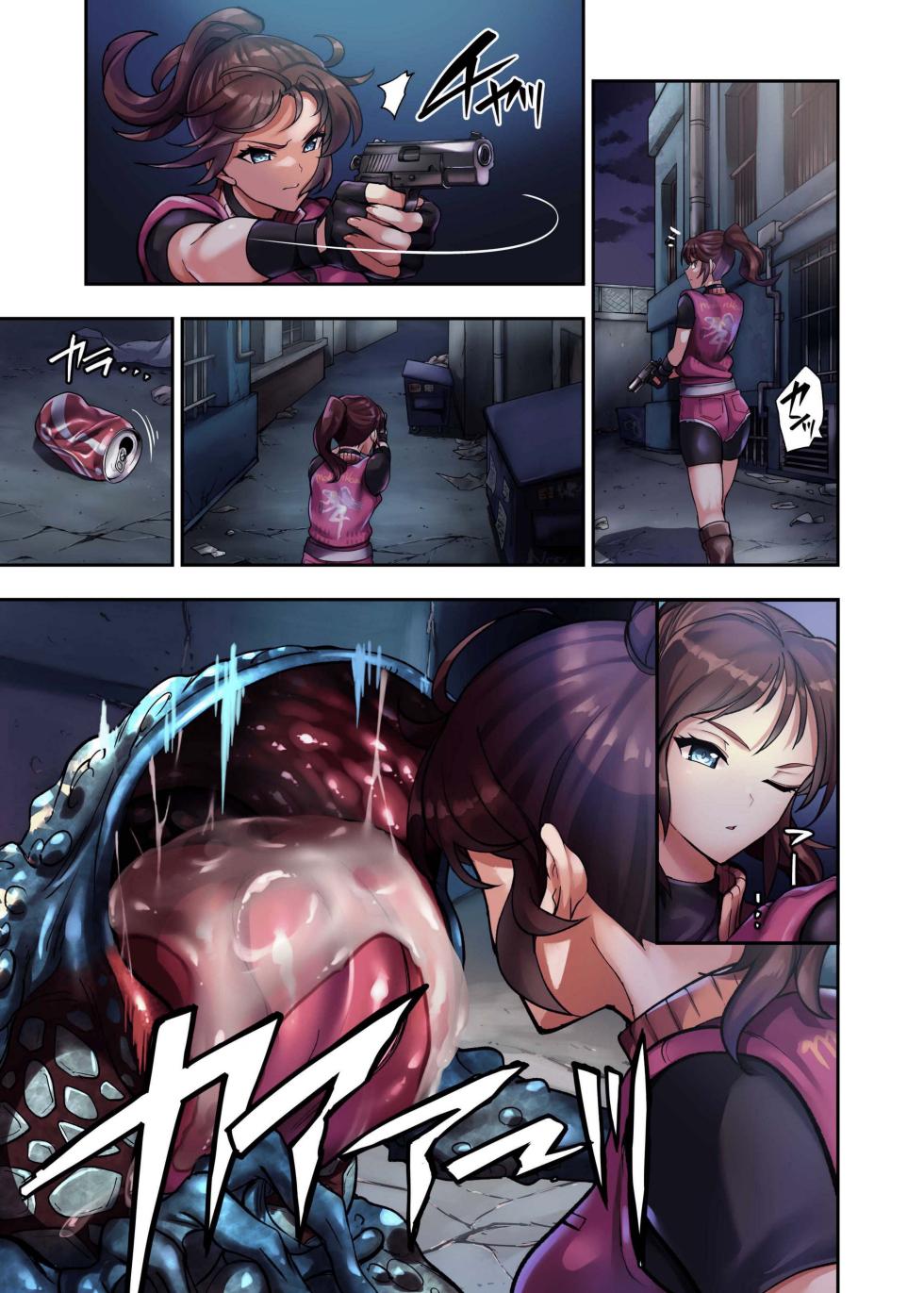 [Ameiro Biscuit (Susuki Yasumine)] γ Selection vol. 2 ~Heroine Marunomi Doujinshi~ (Resident Evil Series) [Chinese] [甘い个人汉化] [Digital] - Page 16