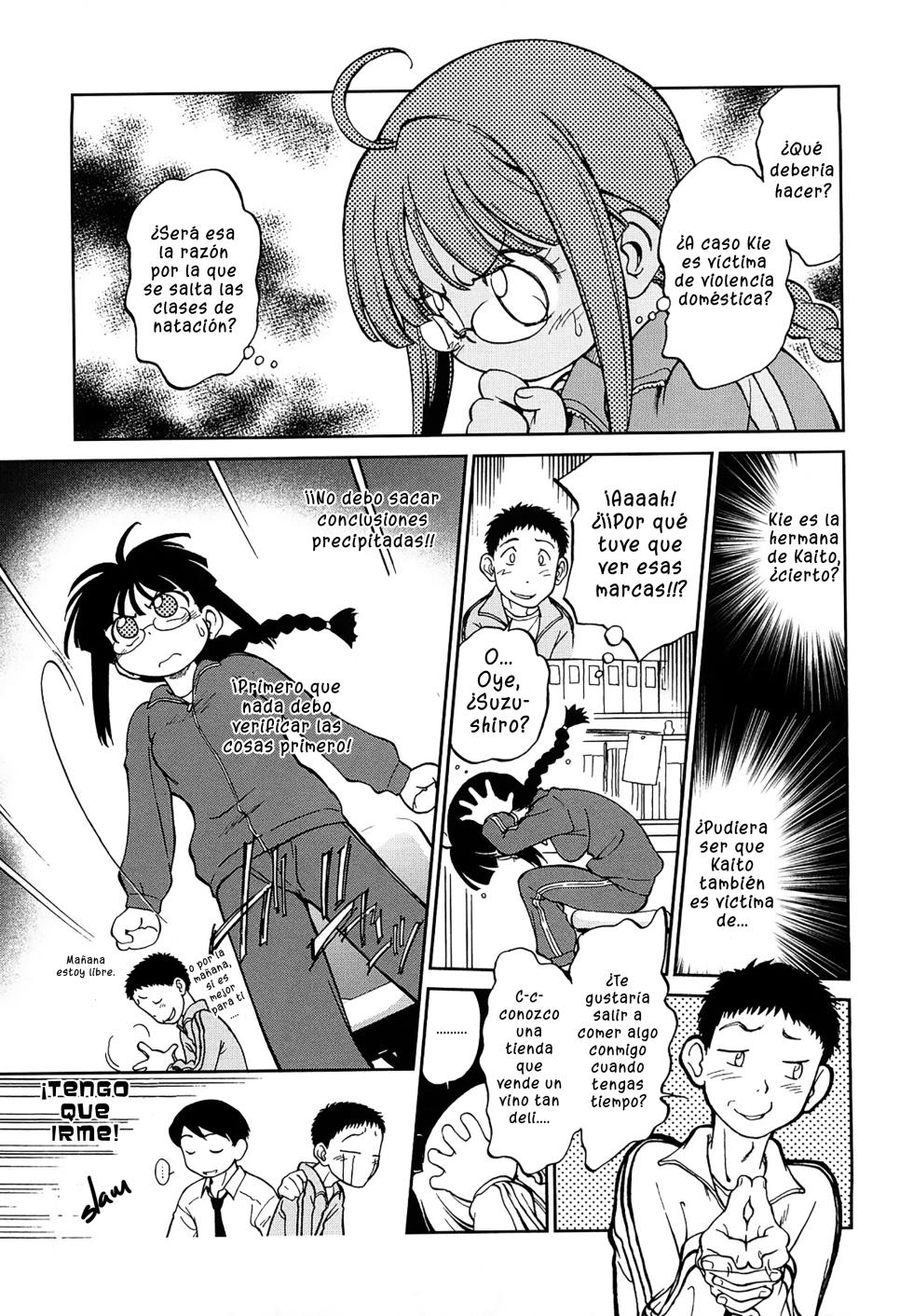 [Maka Fushigi] Oshiete Kirihara-kun!! | Enséñame, Kirihara-kun (Jidou Poruno) [Spanish] - Page 3