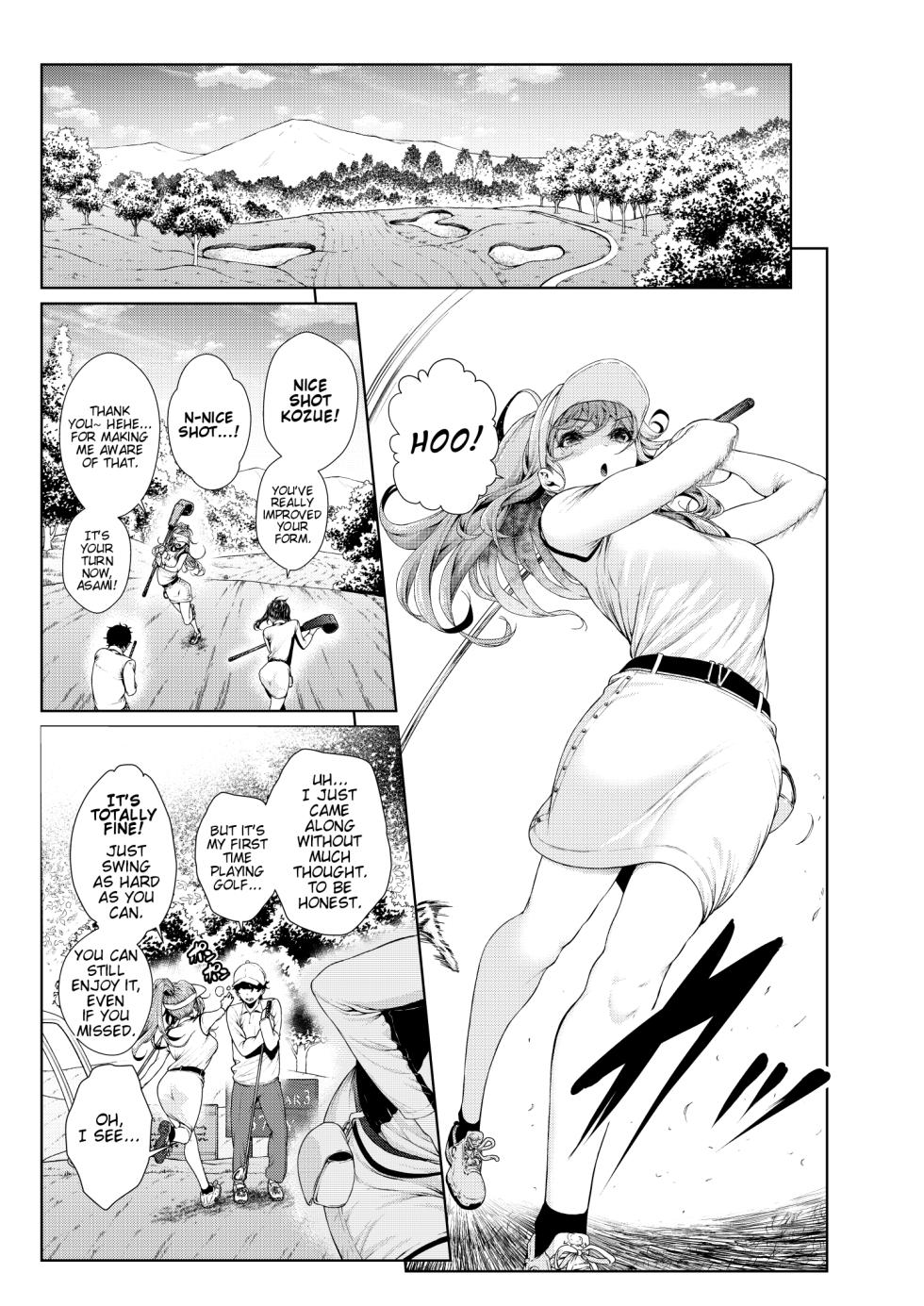 [Mikuni Mizuki] Shokuba no Senpai: Senpai-tachi to Golf | My Workplace Senior: Senior and Golf - Page 1