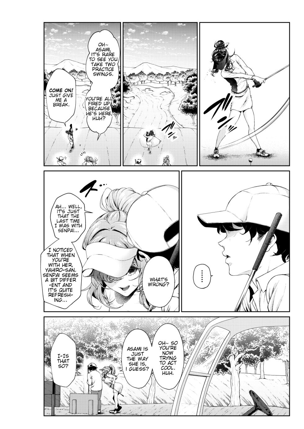 [Mikuni Mizuki] Shokuba no Senpai: Senpai-tachi to Golf | My Workplace Senior: Senior and Golf - Page 2