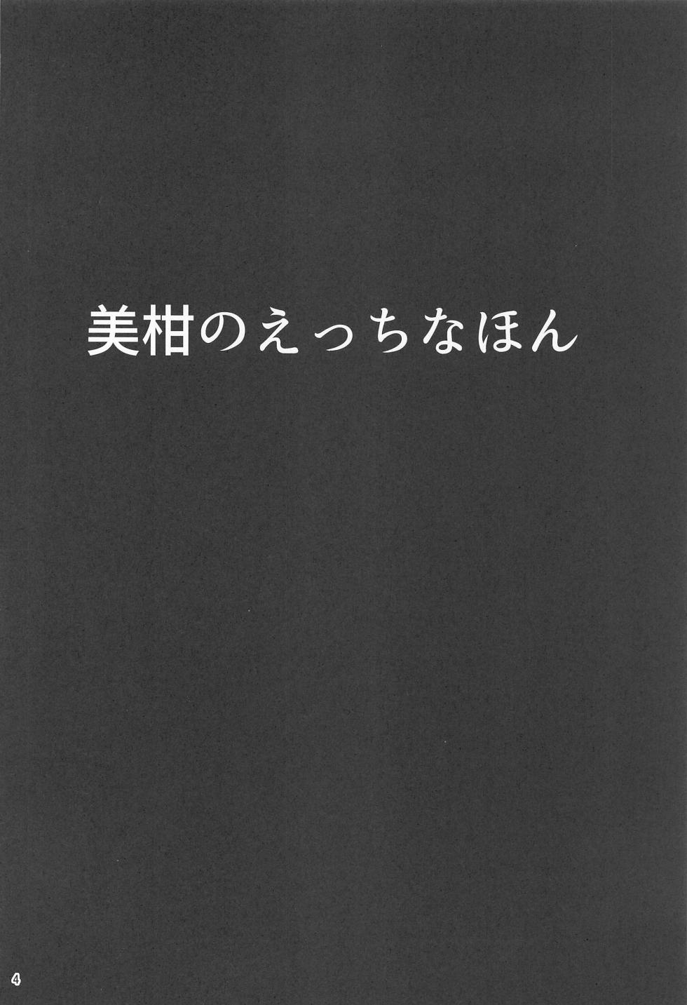 (C103) [Aiirosakura (Aikawa Ryou)] Mikan no Ecchi na Hon (To LOVE-Ru) - Page 3