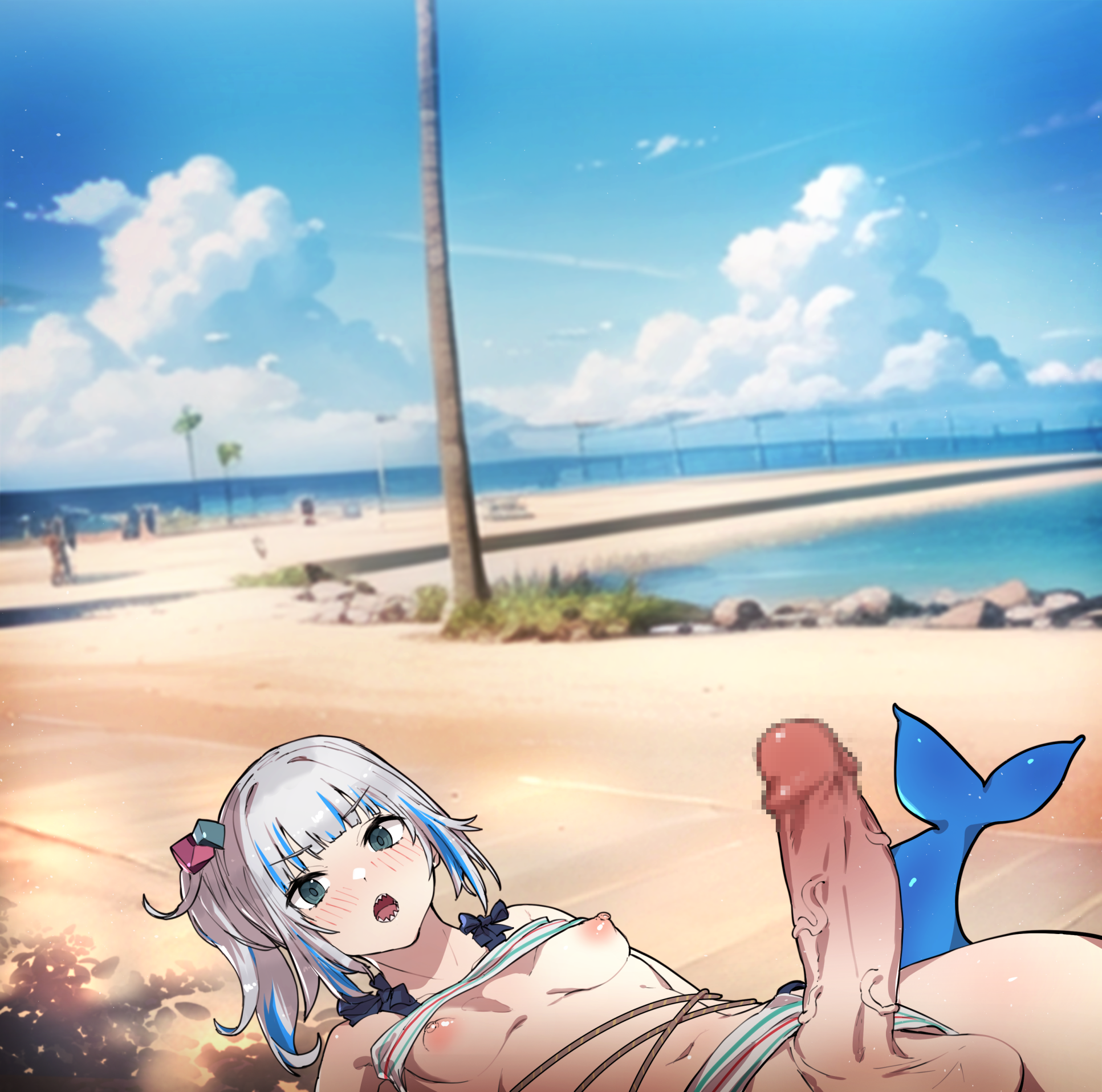 [Laika] Gura's Swimsuit Collab (Hololive English) - Page 12