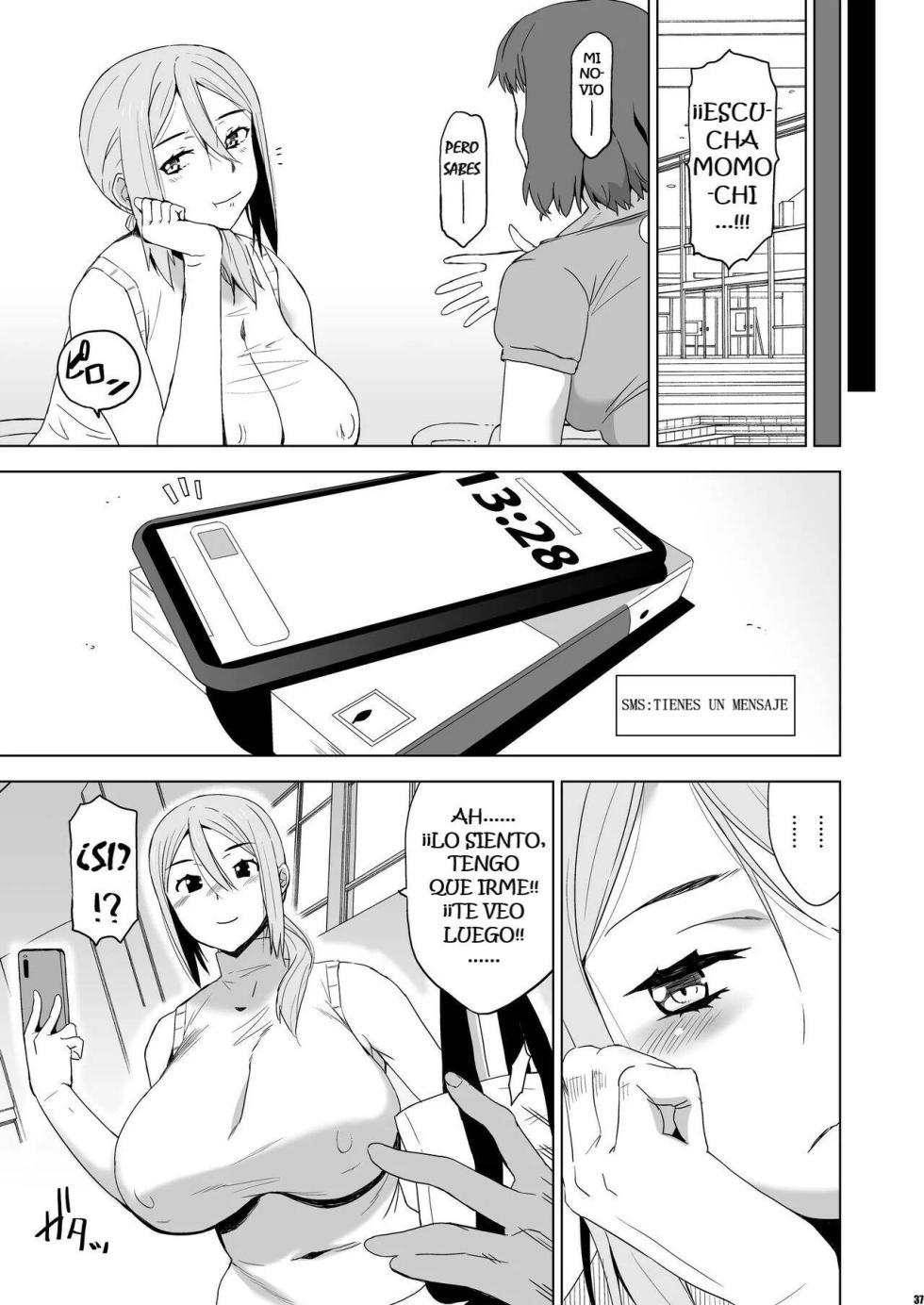 [HGH (HG Chagawa)] Kimi wa Yasashiku Netorareru Gaiden -Momota Nanoha- Vol. 1 [Spanish] [Digital] - Page 36