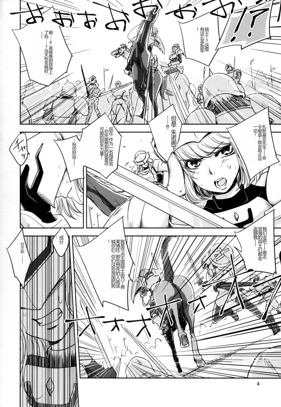 (C88) [Ikebukuro DPC (DPC)] GRASSEN'S WAR ANOTHER STORY Ex #04 Node Shinkou IV [Chinese] - Page 4