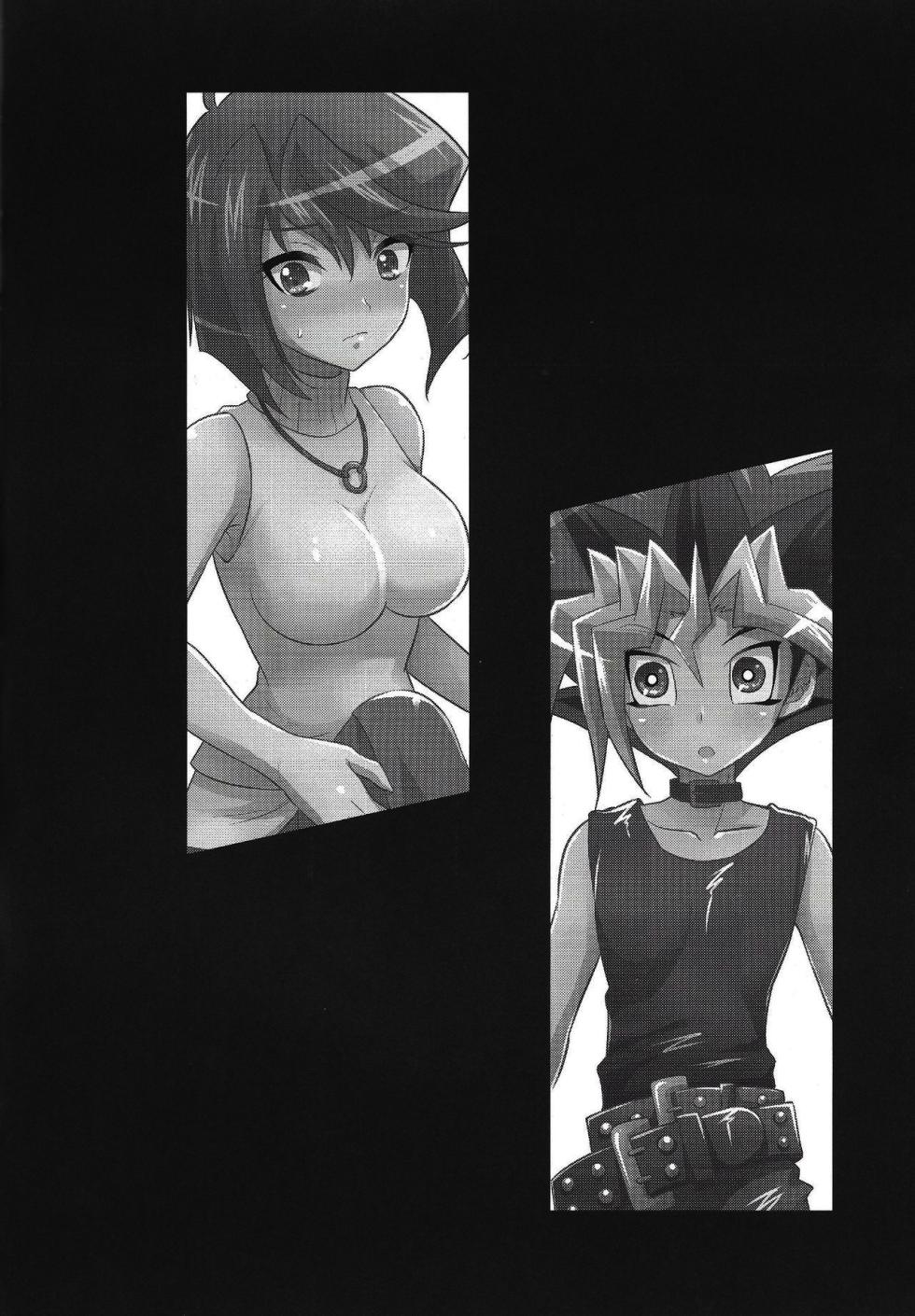 (Sennen Battle Phase 22) [HEATWAVE (Kaitou Yuuhi)] FUTANARIHEROINE x HERO (Yu-Gi-Oh! Series) [Portuguese-BR] - Page 4