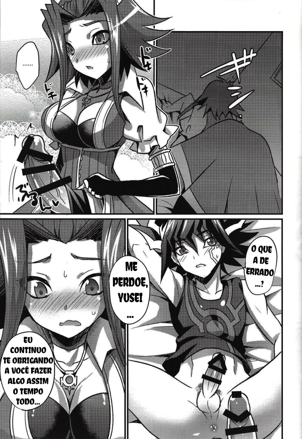 (Sennen Battle Phase 22) [HEATWAVE (Kaitou Yuuhi)] FUTANARIHEROINE x HERO (Yu-Gi-Oh! Series) [Portuguese-BR] - Page 17