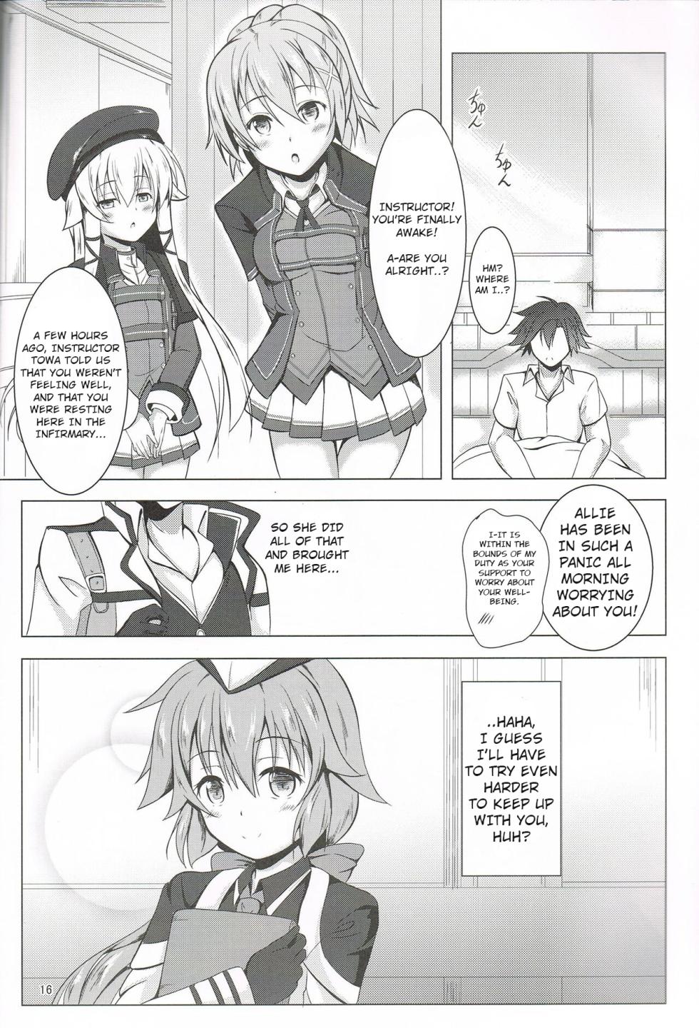 (C94) [One Side Factory (Takase Shinya)] TOWATOWA -Dai II Bunkou Hen- (The Legend of Heroes: Sen no Kiseki) [English] - Page 15