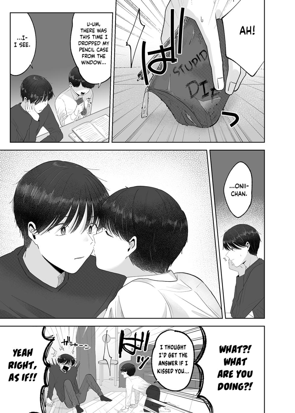 [Aoppanaya (aoP)] Itoko to Issho ni Orusuban ~Fubin Shounen to Doutei Daigakusei no Isshuukan~ | Staying at Home With My Cousin ~A Pitiful Boy and a Virgin University Student’s One Week Together~ [English] {Choco Nanana} - Page 14