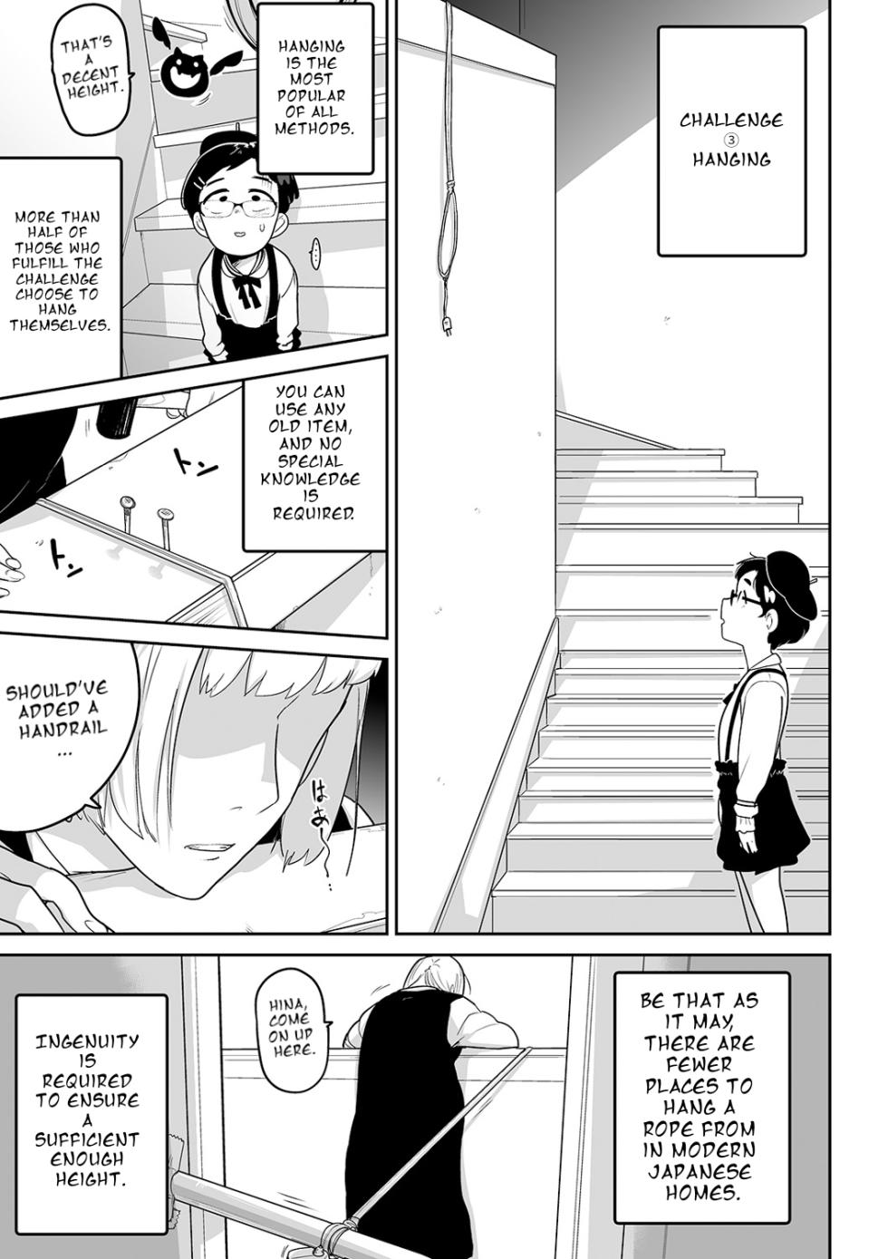 [Tsukusun] Jisatsu Challenge | Suicide Challenge (Ryona King Vol. 11) [English] [Digital] - Page 13