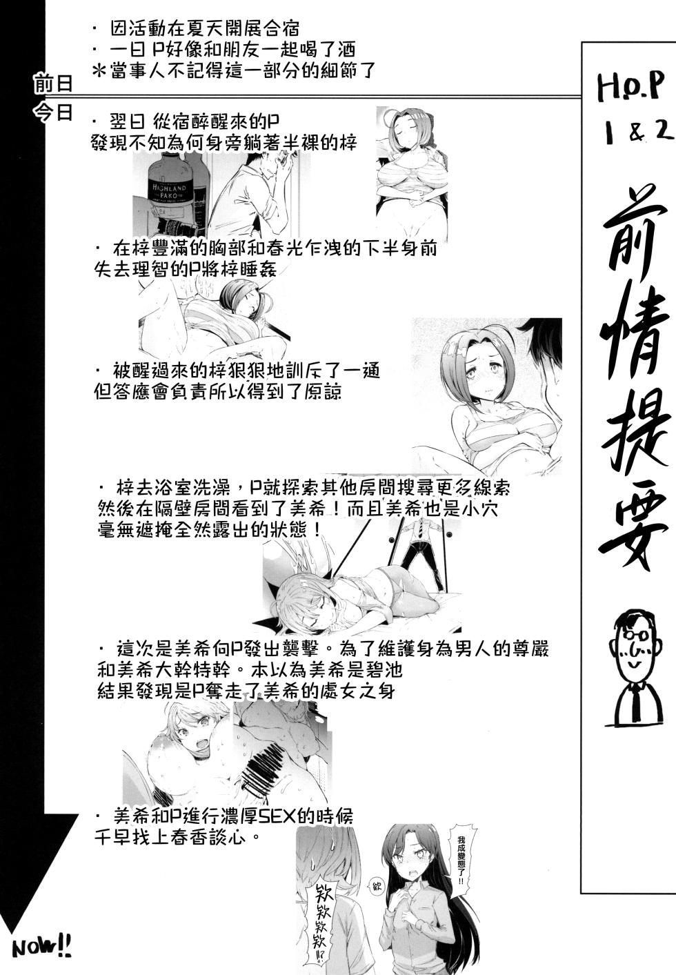 [Furansowa (EBA)] HOP vol. 03 "Final Episode" (THE iDOLM@STER) [Chinese] [吸住没碎个人汉化] [Digital] - Page 3