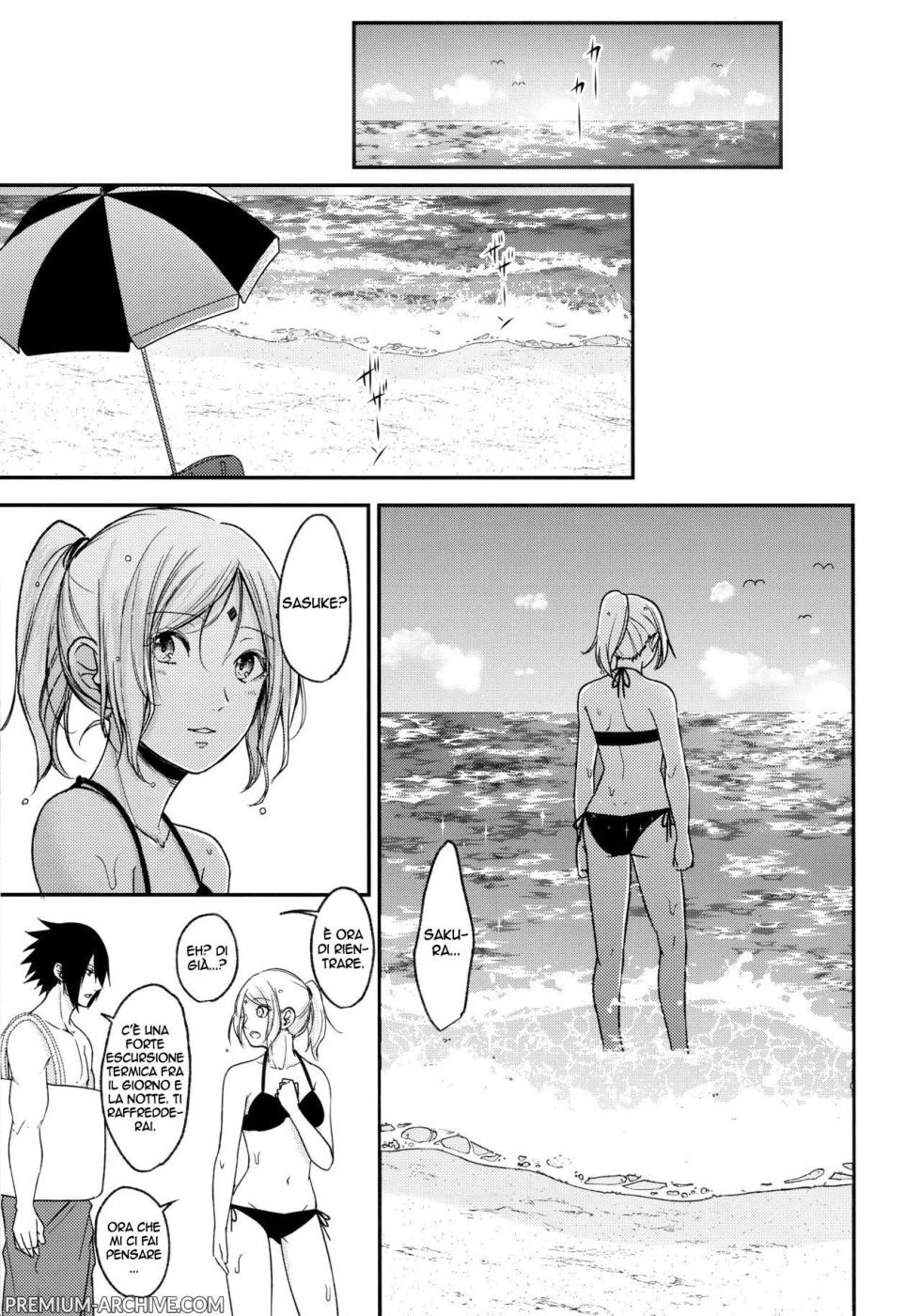 (C94) [Togijiru (OhRin)] Honeymoon Beach | Luna di Miele al Mare (Naruto) [Italian] - Page 15
