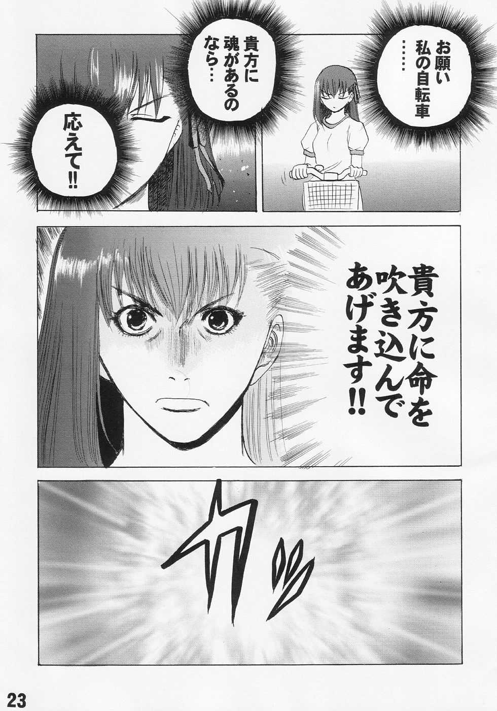 (C67) [Inochi no Furusato (Tapo)] BAD END 4 (Fate/stay night) - Page 22