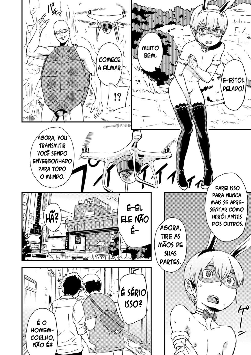 [U-hi] Makeru na! Bokura no Bunnyman | Vença! Homem-coelho (Koushoku Shounen Vol. 14) [Portuguese-BR] [ascy004] [Digital] - Page 4